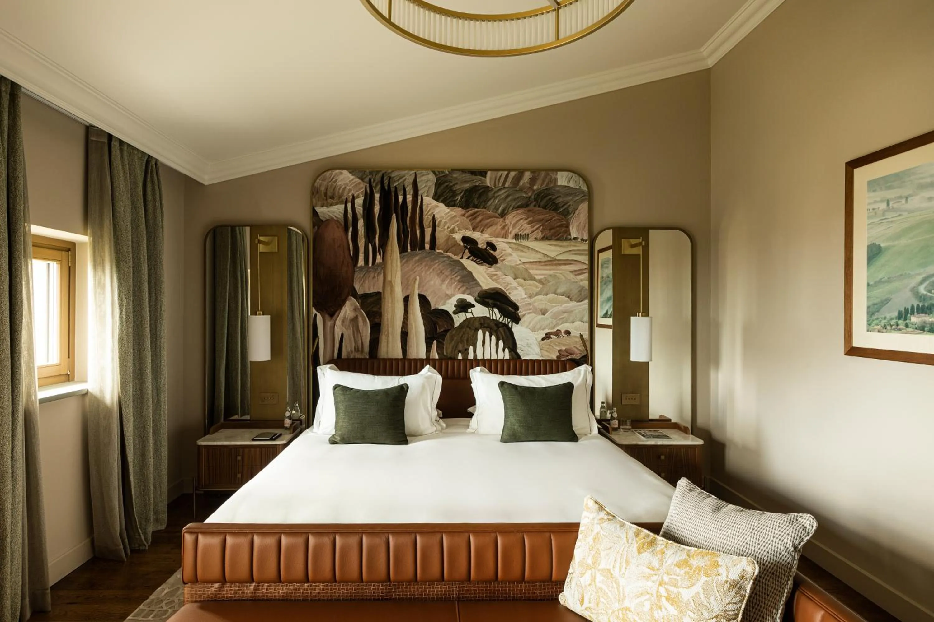 Bedroom, Bed in Castelfalfi