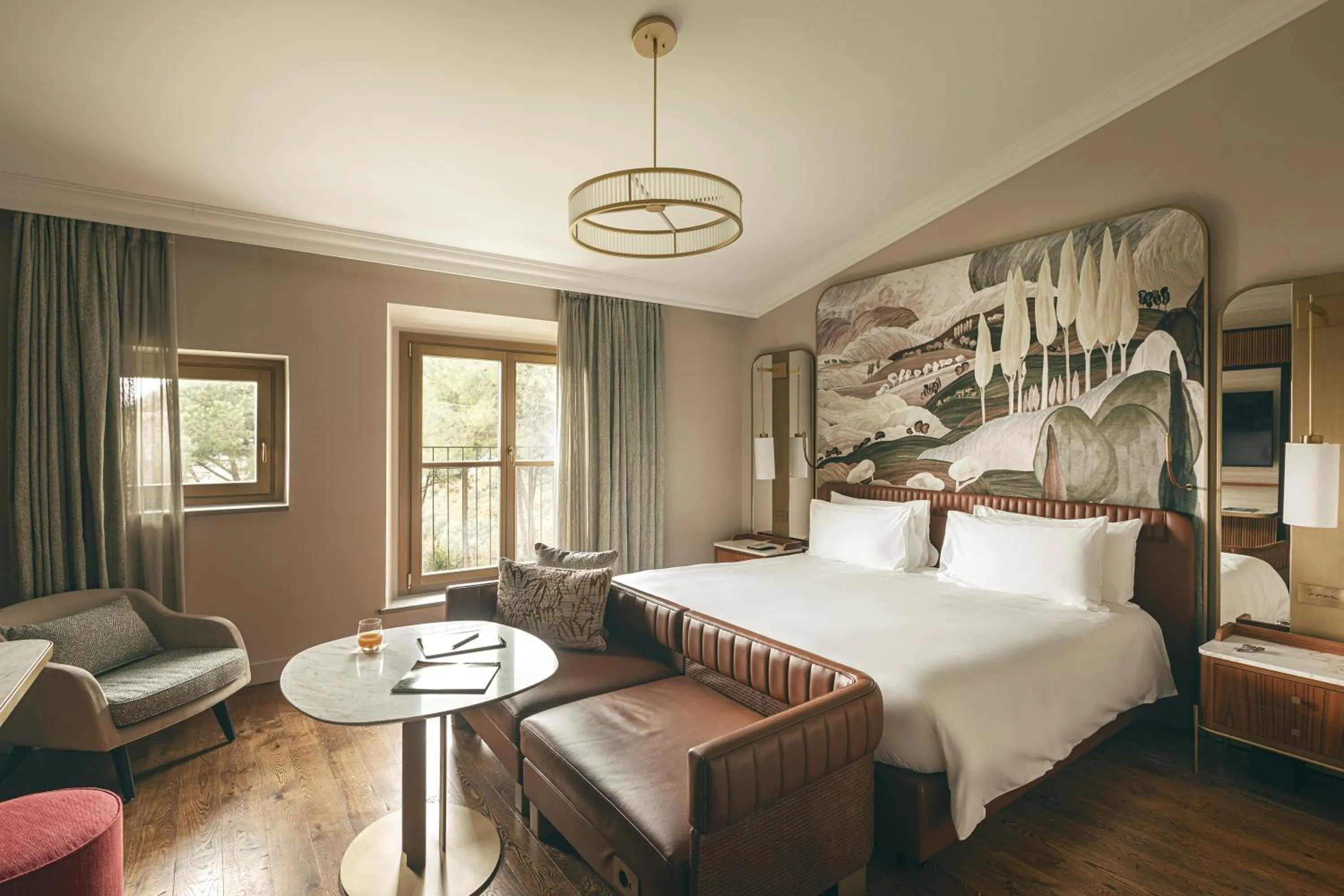 Photo of the whole room, Bed in Castelfalfi