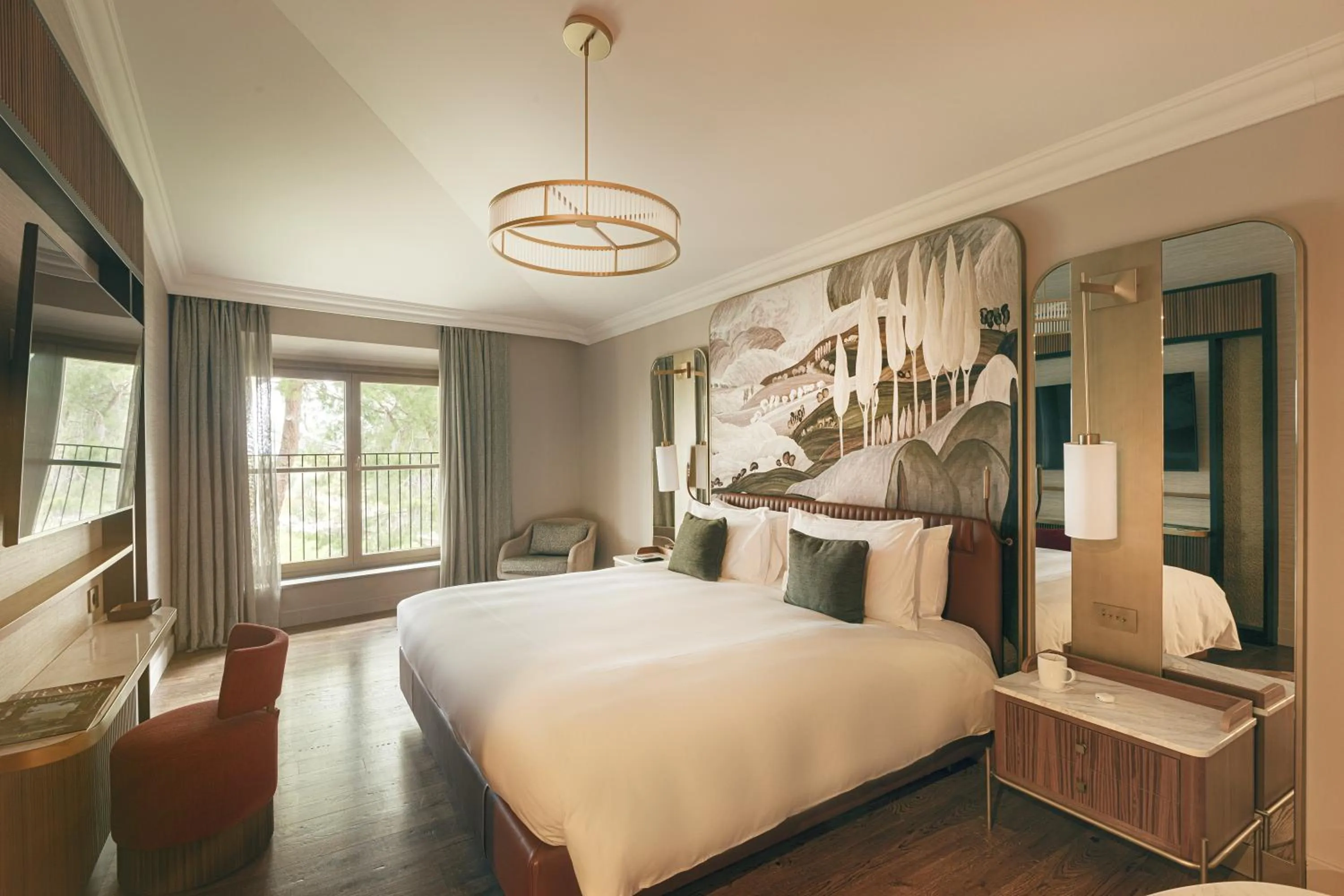 Photo of the whole room, Bed in Castelfalfi