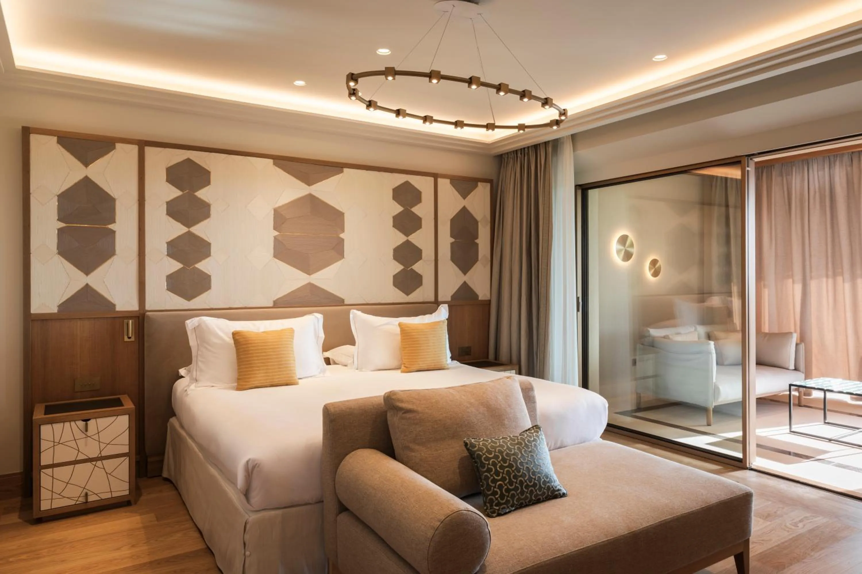 Balcony/Terrace, Bed in Castelfalfi