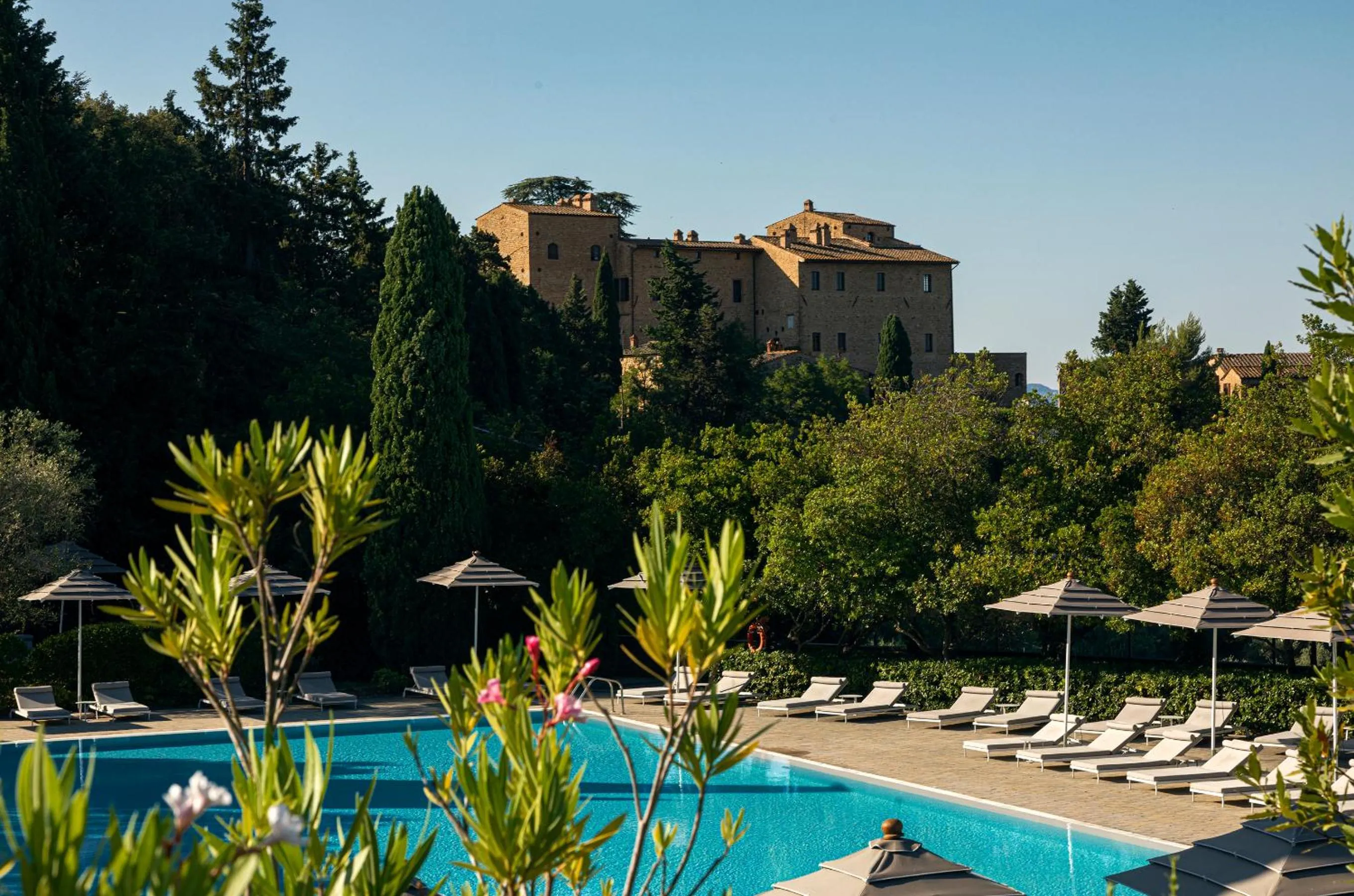 Swimming pool in Castelfalfi