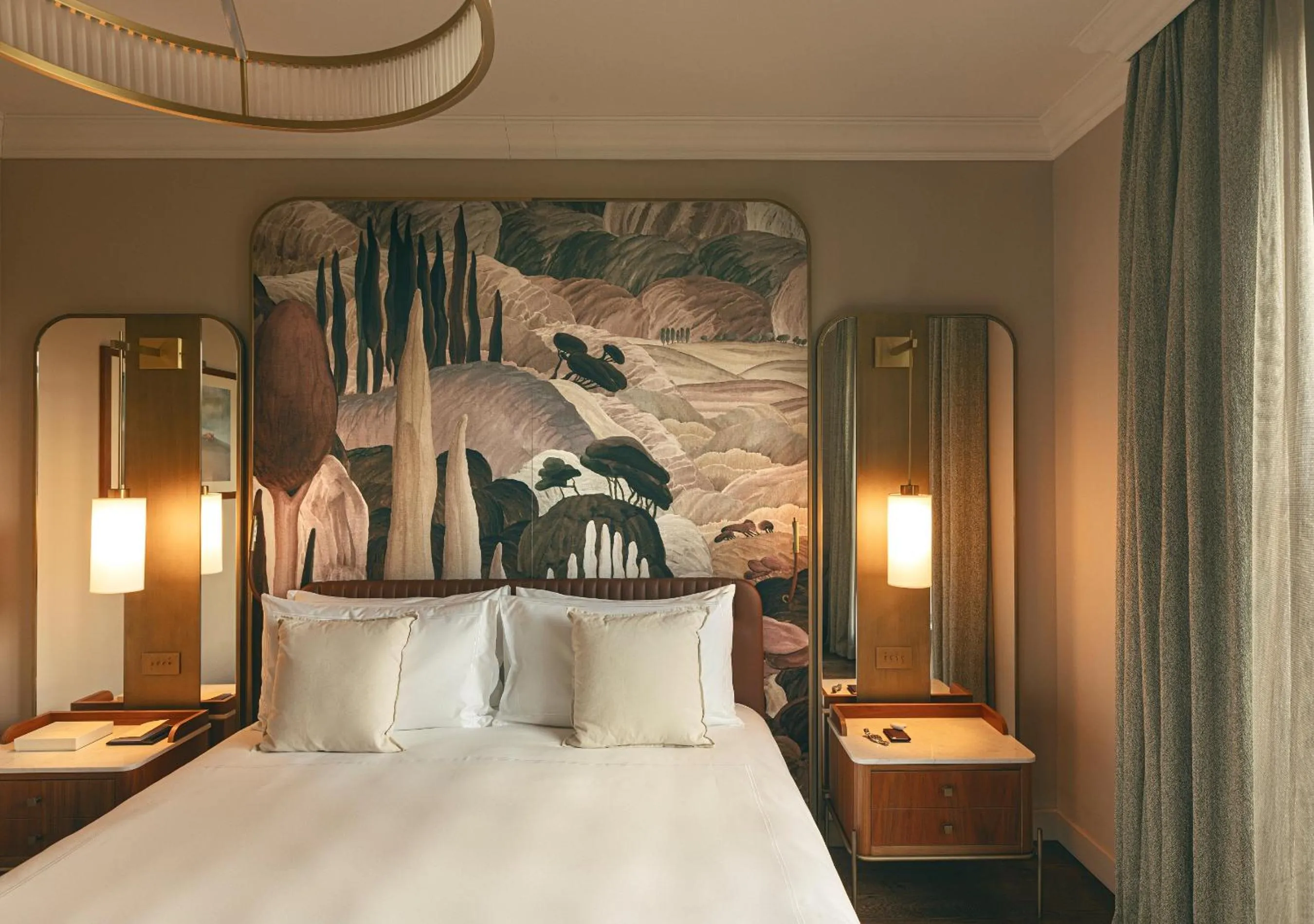 Bedroom, Bed in Castelfalfi