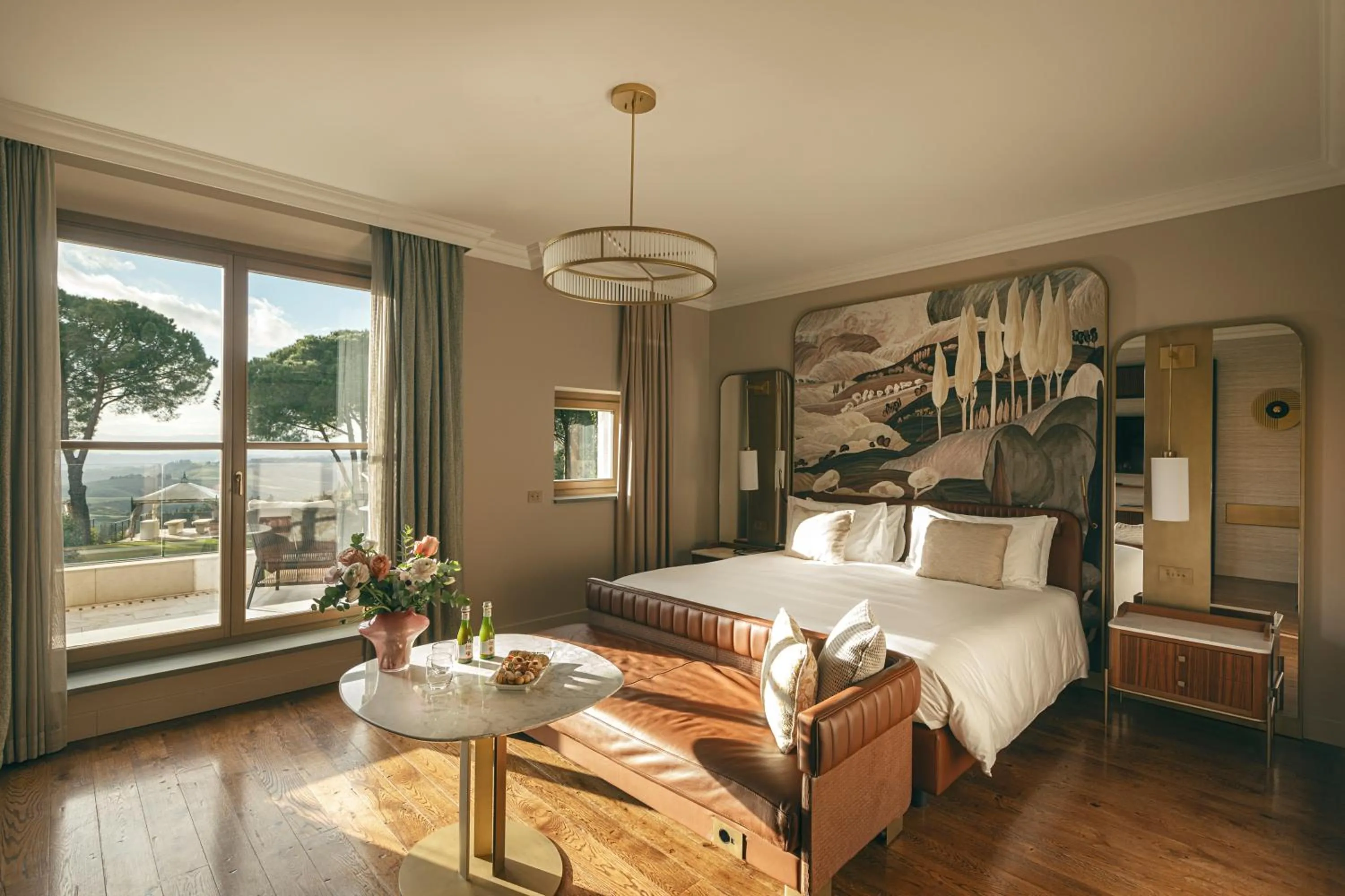 Photo of the whole room, Bed in Castelfalfi