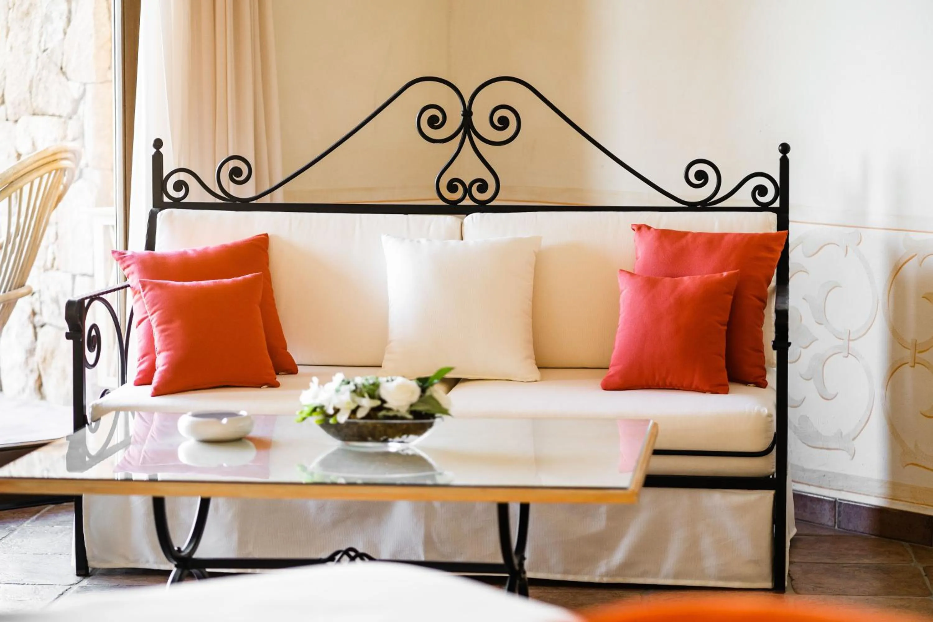 Decorative detail in LH Hotel Pozzo Sacro