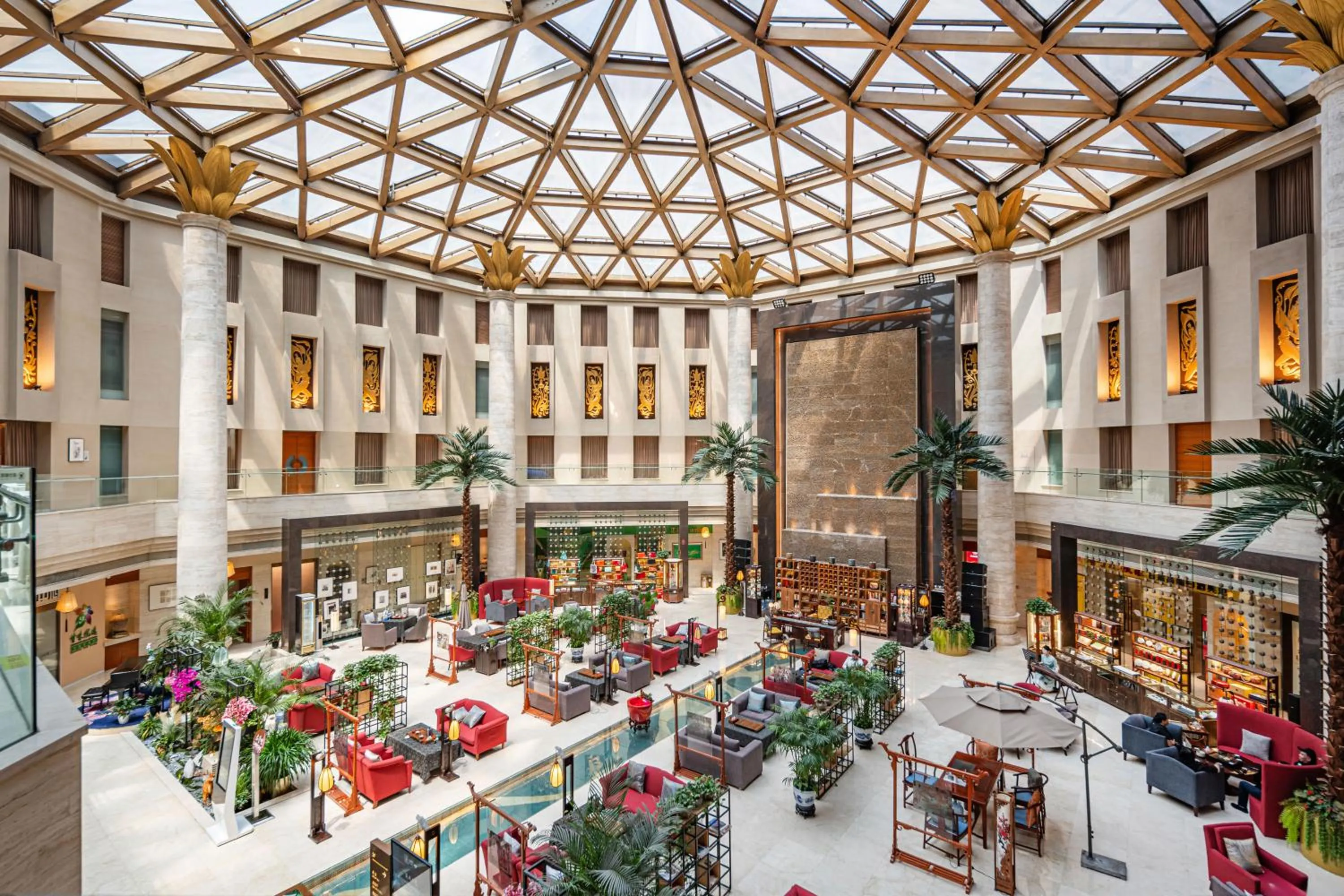 Lobby or reception in Beijing Feitian Hotel