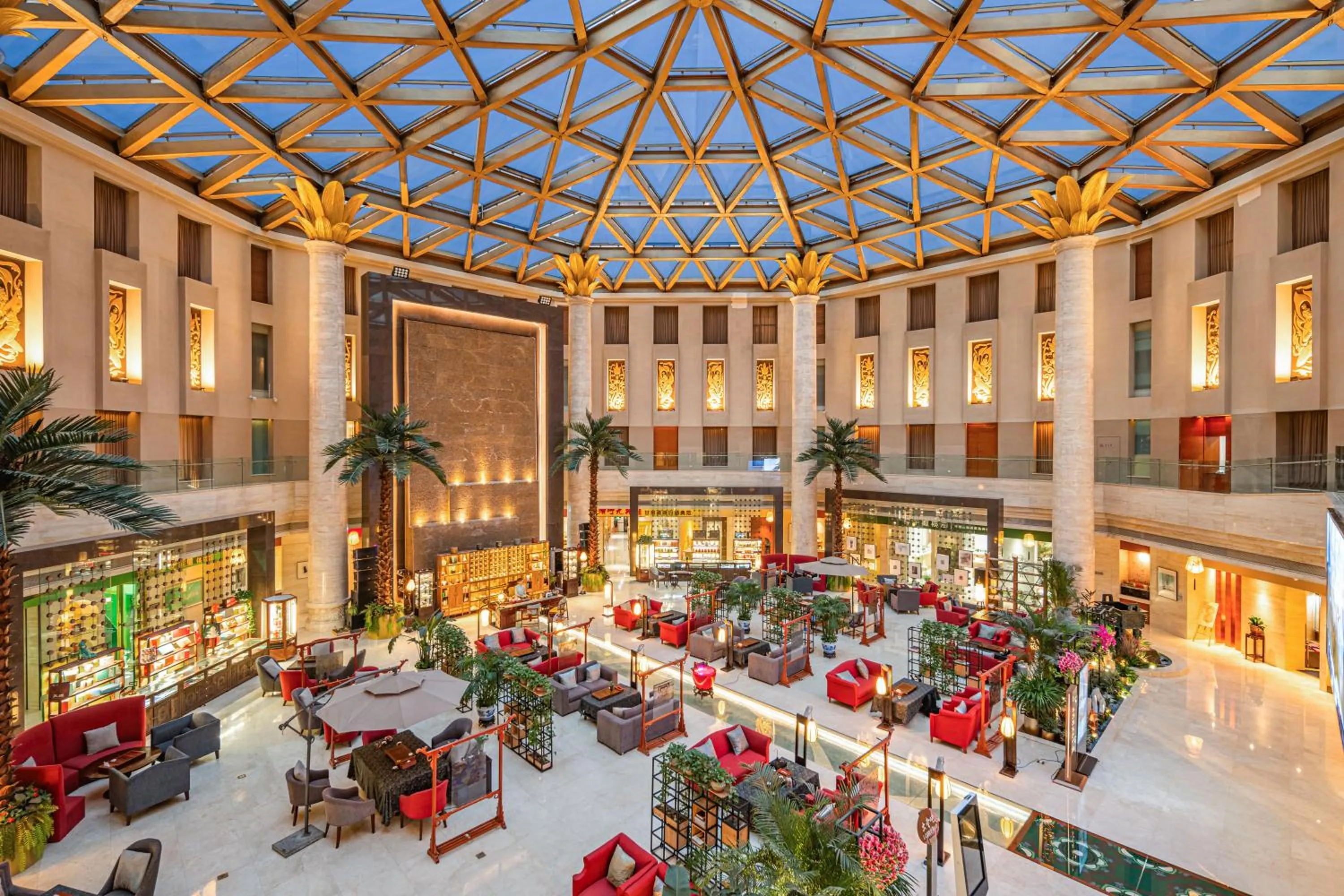 Lobby or reception in Beijing Feitian Hotel