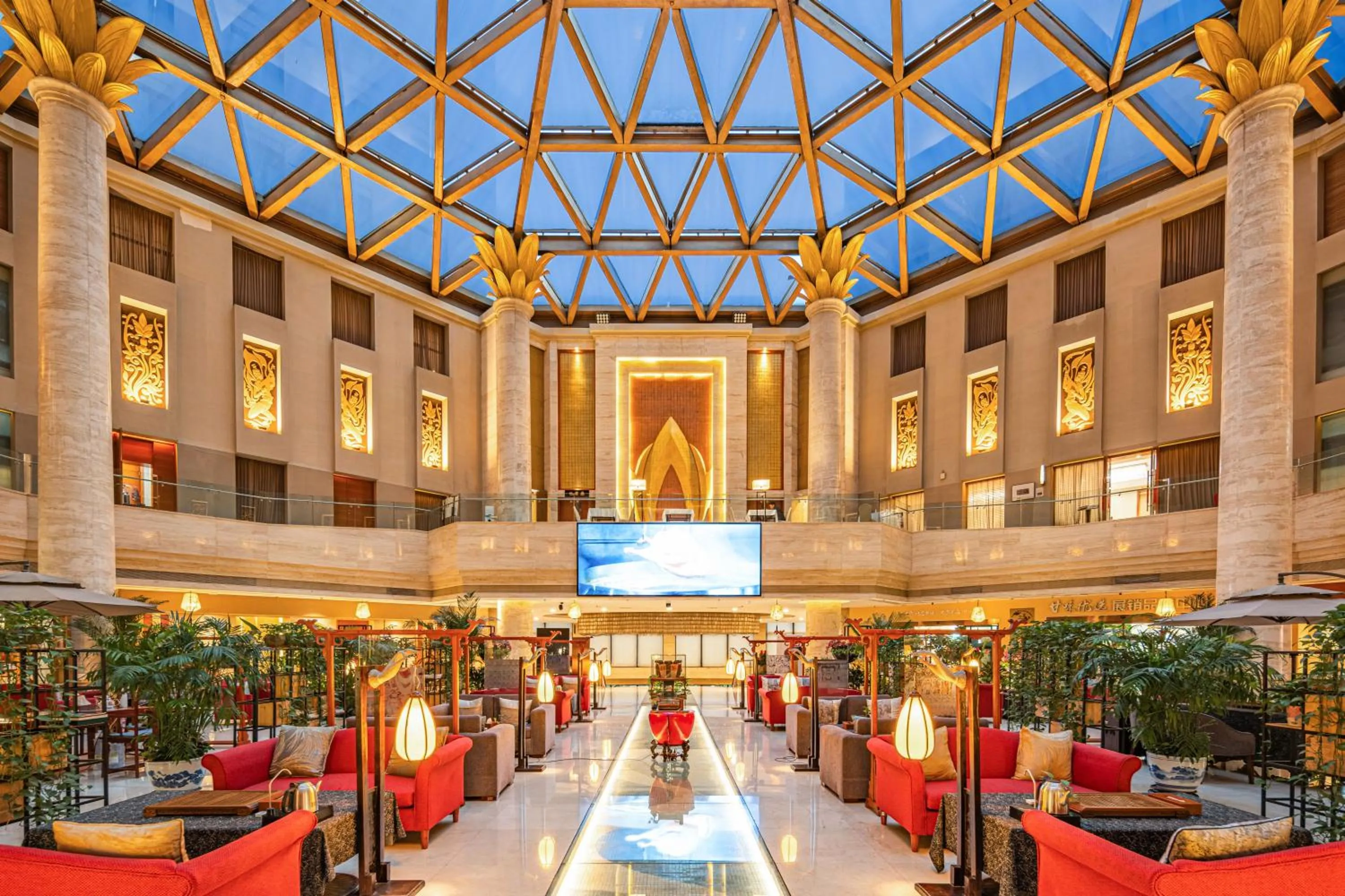 Lobby or reception in Beijing Feitian Hotel