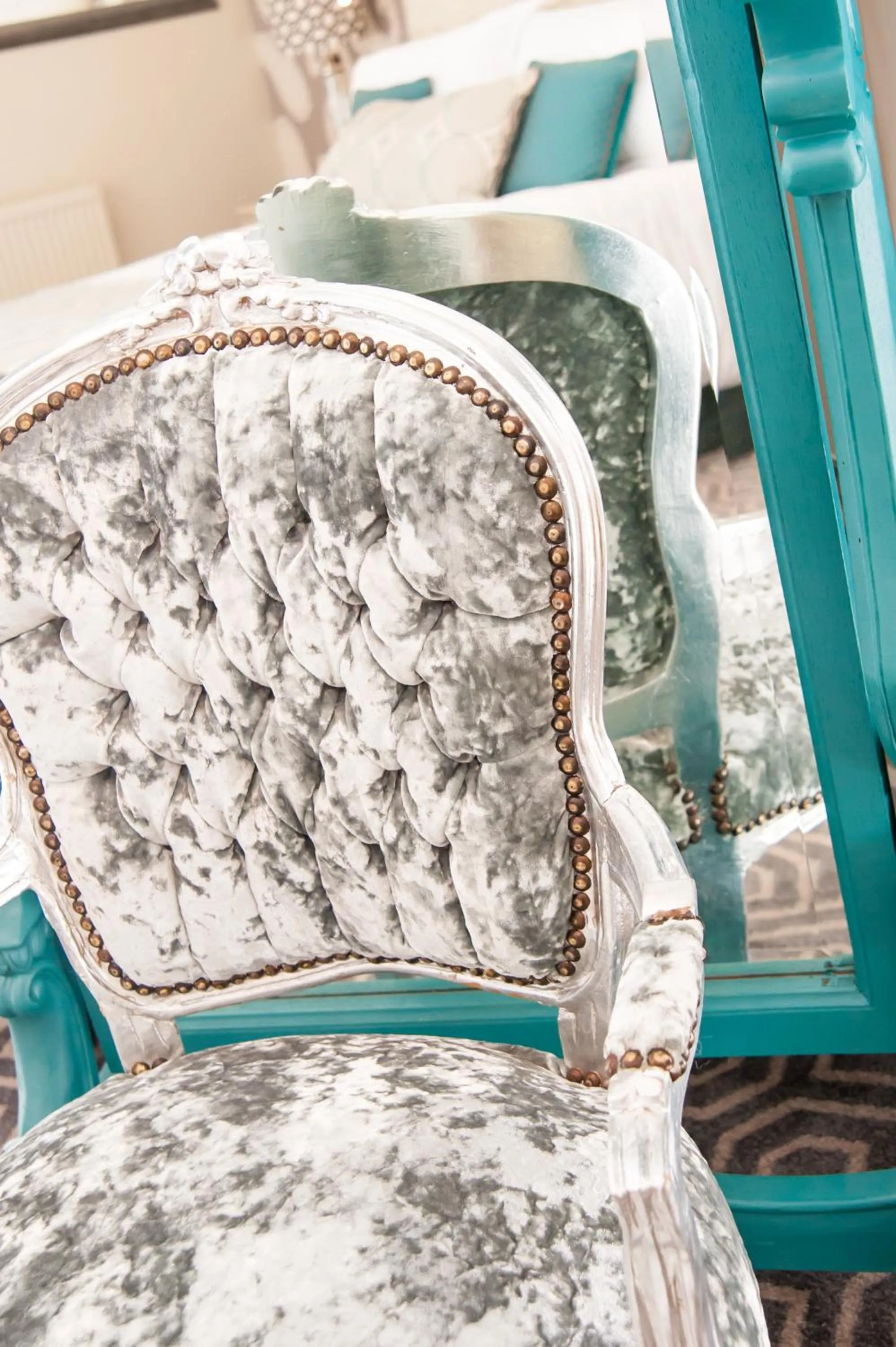 Decorative detail in Rooms at number one