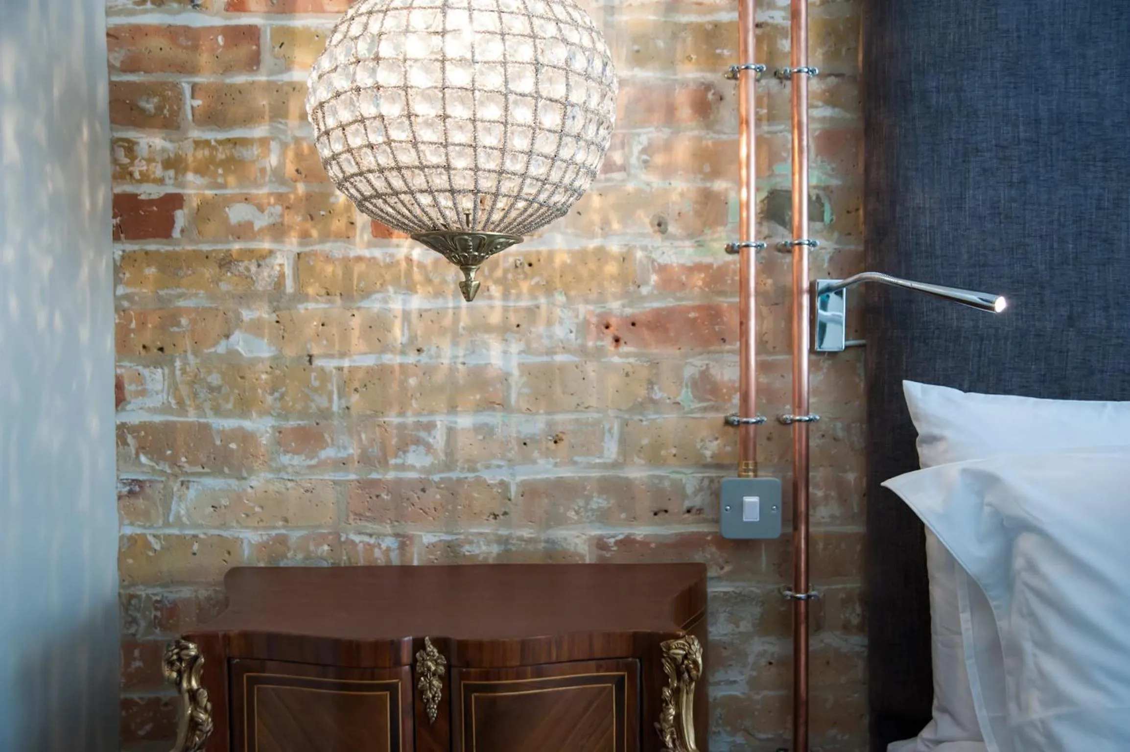 Decorative detail, Bed in Rooms at number one