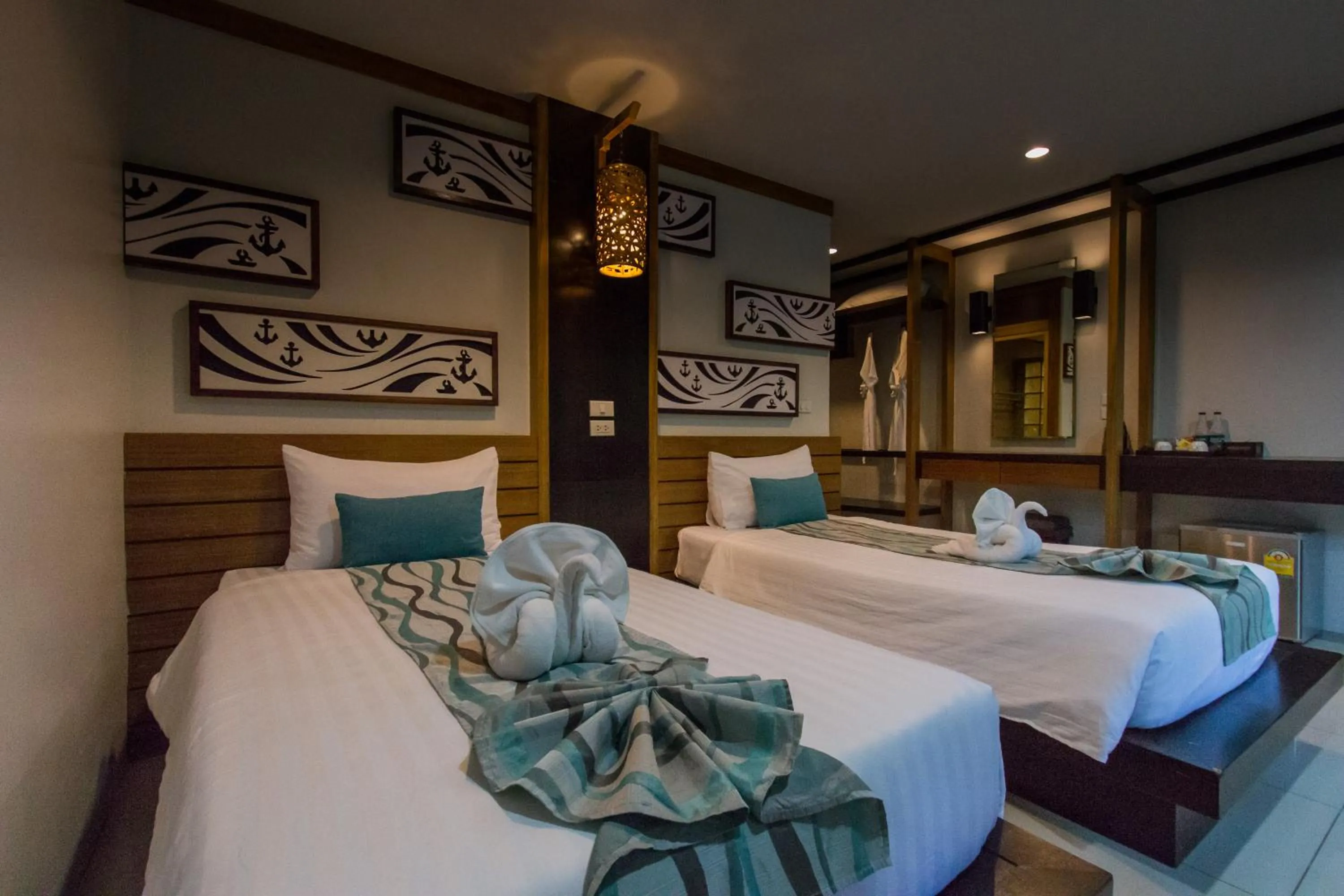 Bed in ChaoKoh Phi Phi Hotel and Resort- SHA Extra Plus