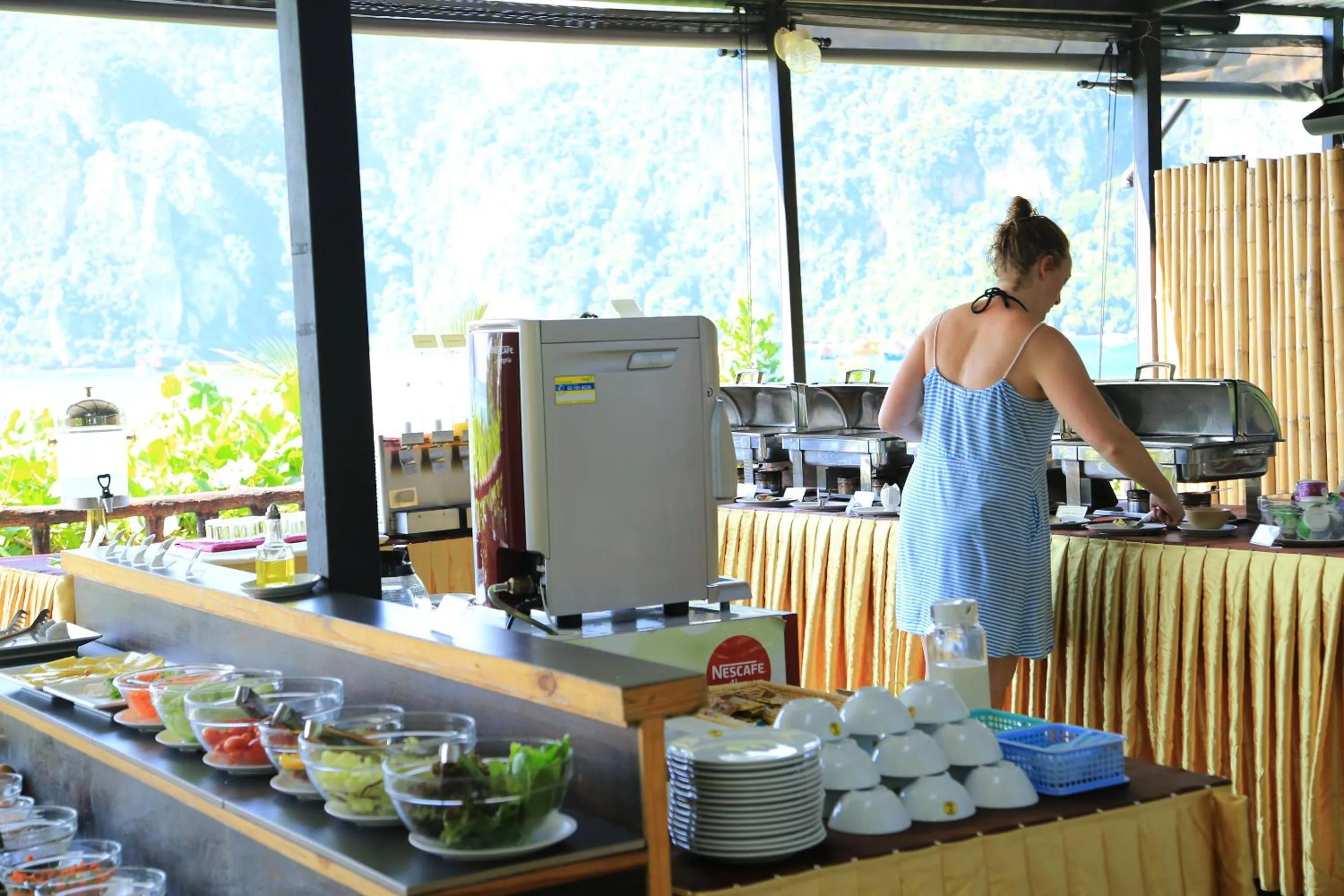 Buffet breakfast in ChaoKoh Phi Phi Hotel and Resort- SHA Extra Plus