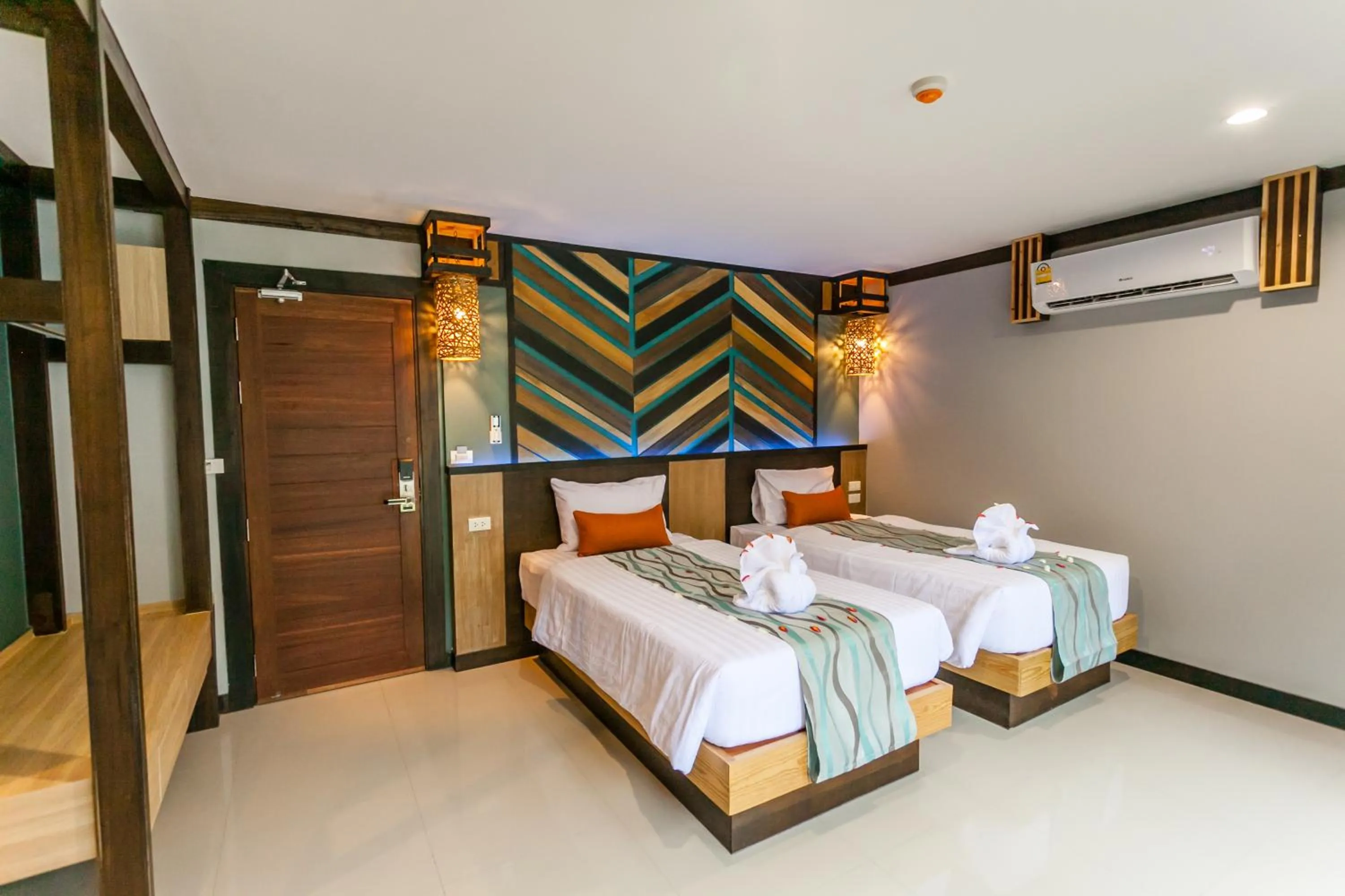 Bed in ChaoKoh Phi Phi Hotel and Resort- SHA Extra Plus