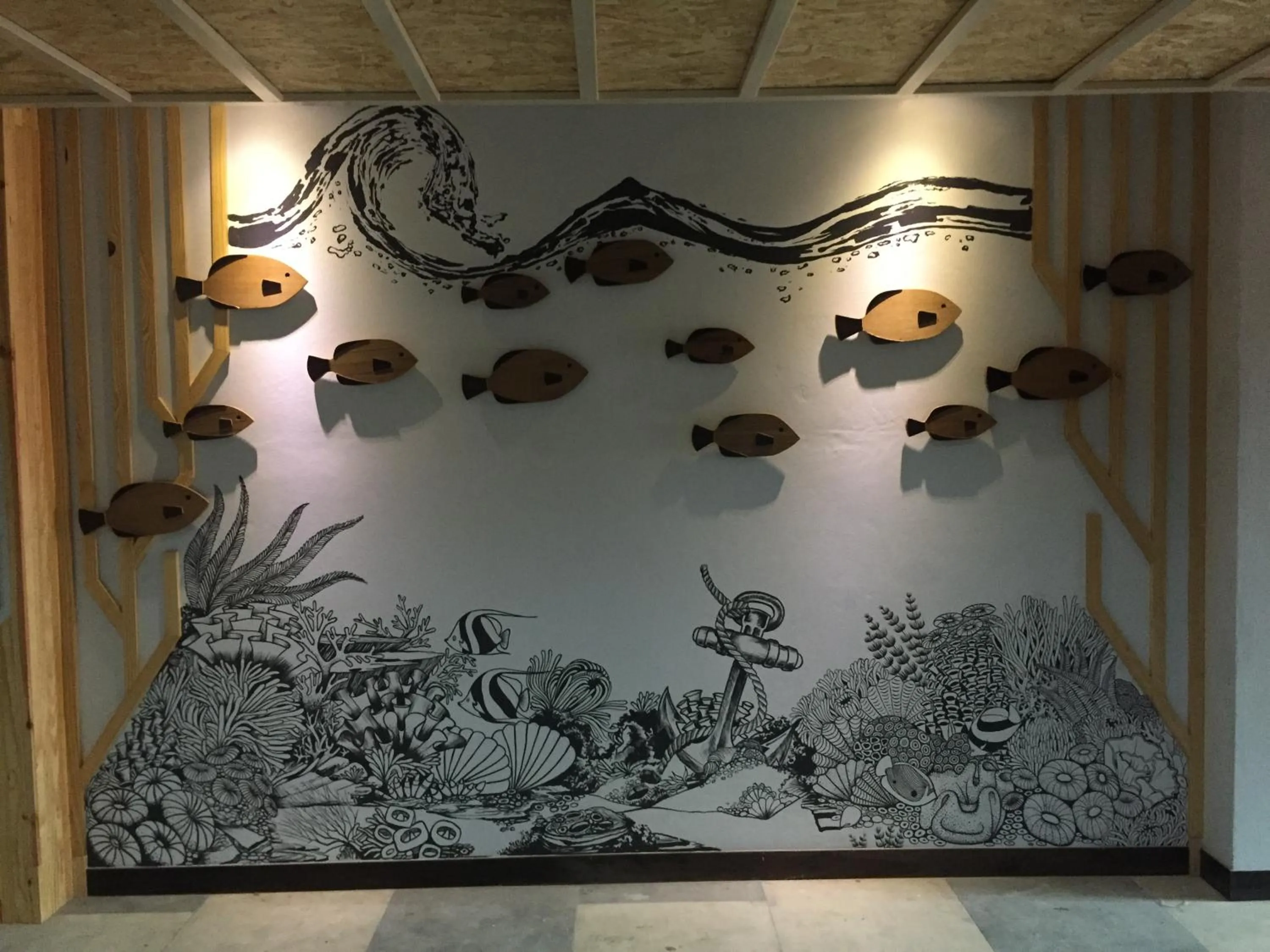 Decorative detail in ChaoKoh Phi Phi Hotel and Resort- SHA Extra Plus