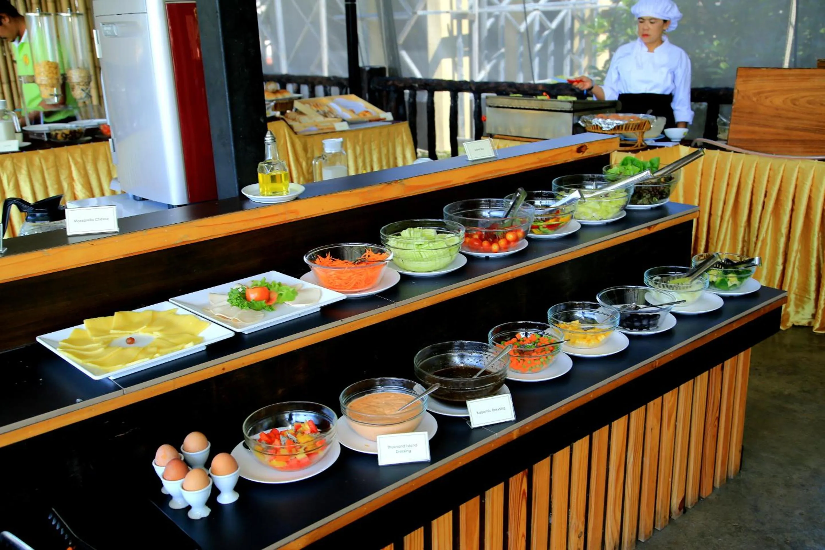 Buffet breakfast in ChaoKoh Phi Phi Hotel and Resort- SHA Extra Plus