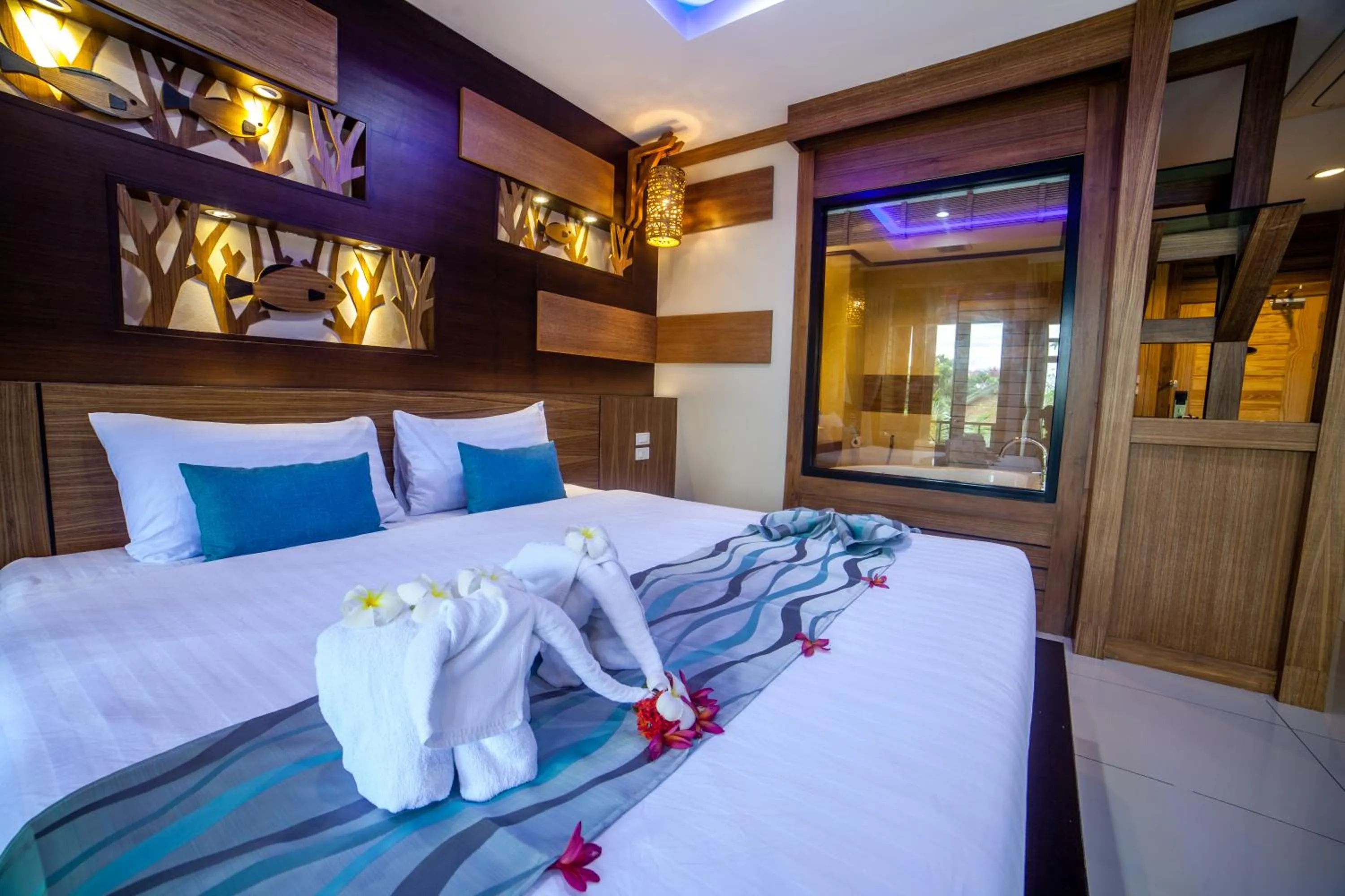 Bed in ChaoKoh Phi Phi Hotel and Resort- SHA Extra Plus