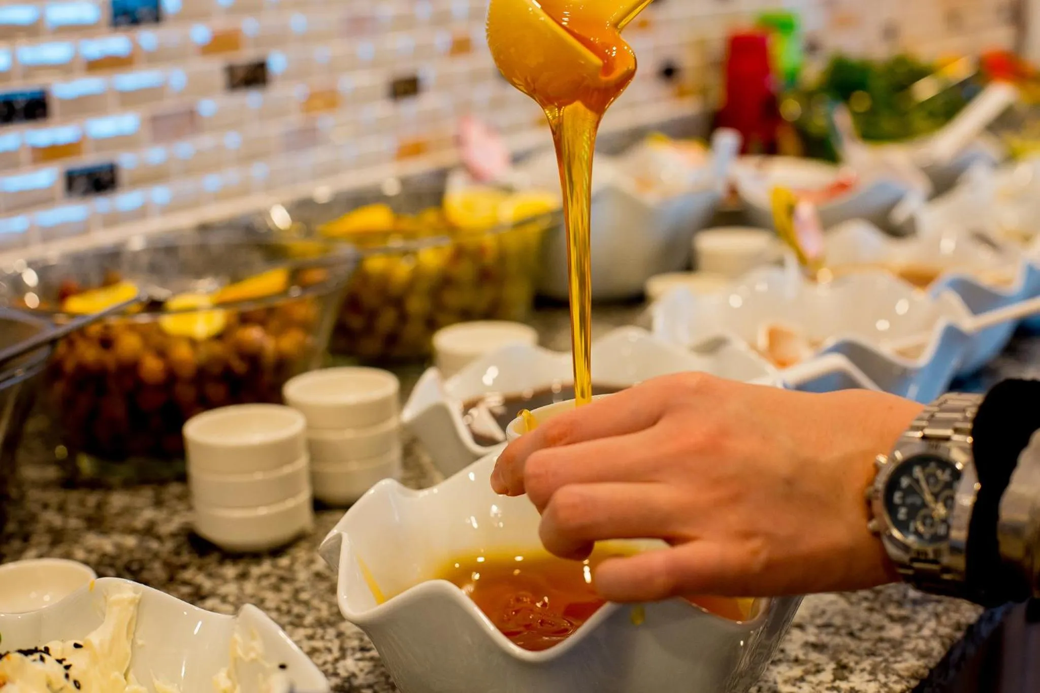 Buffet breakfast in Akcakoca Poyraz Otel