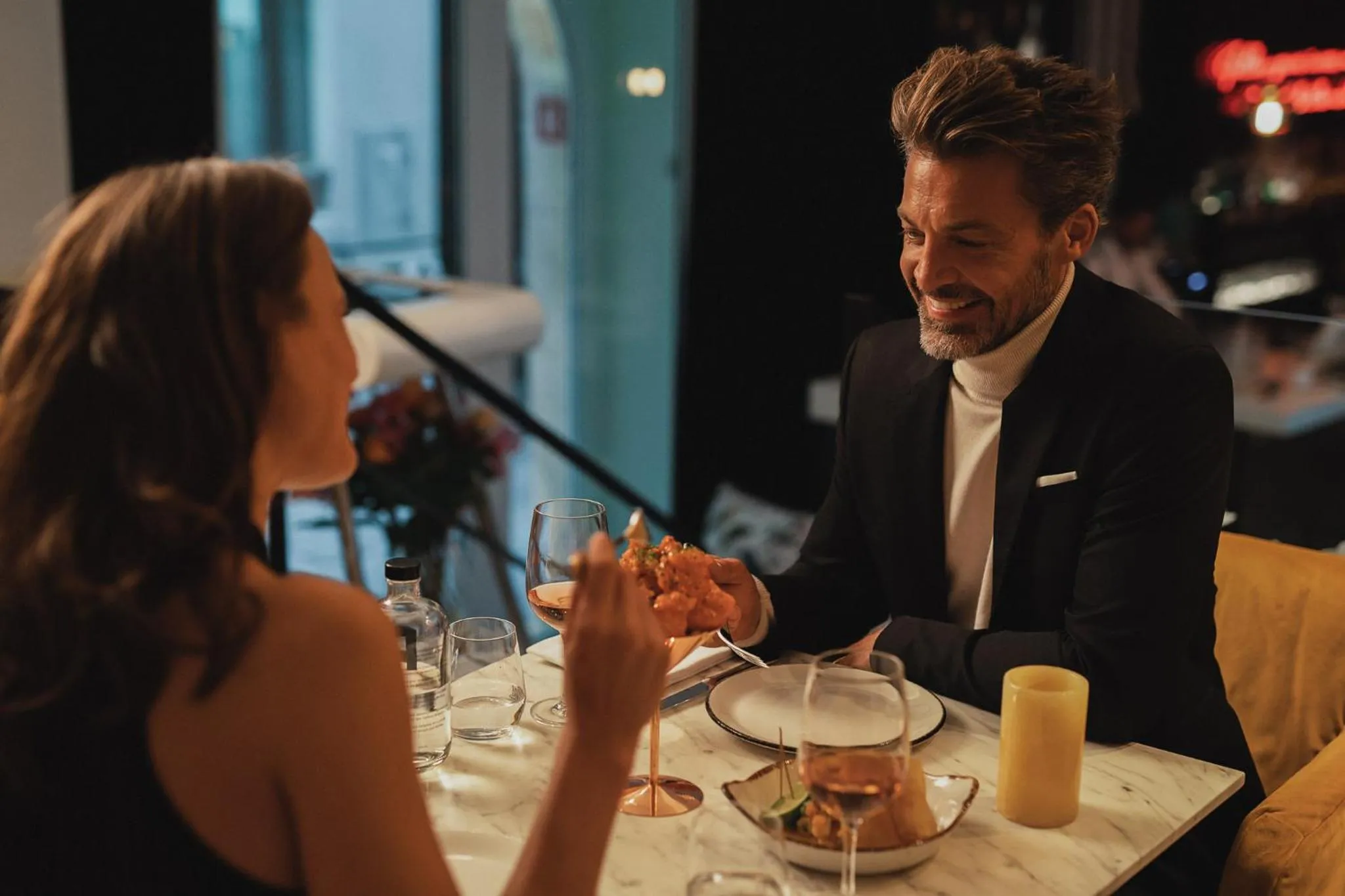 Restaurant/places to eat in Purohotel Palma