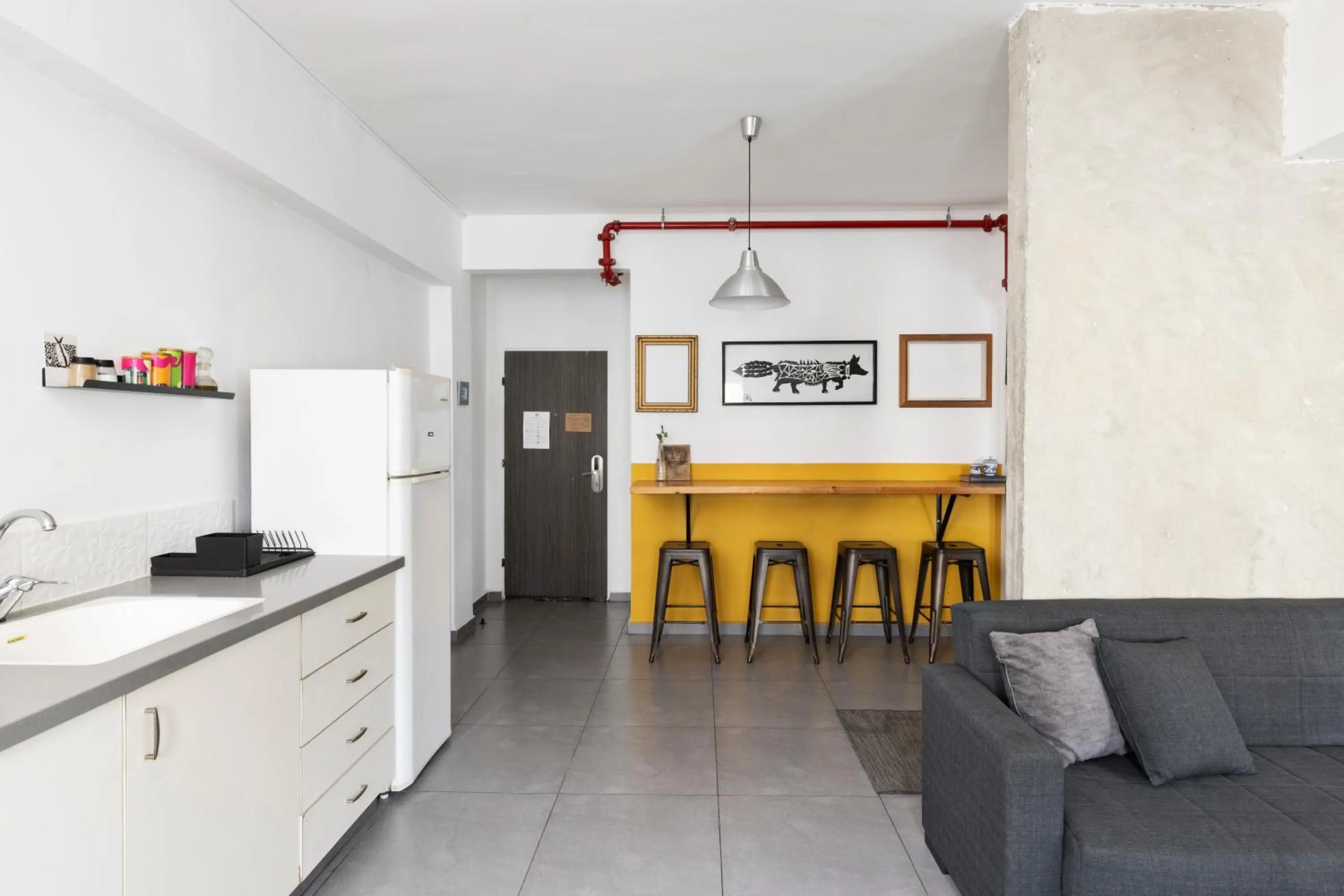 Living room in Rena's House