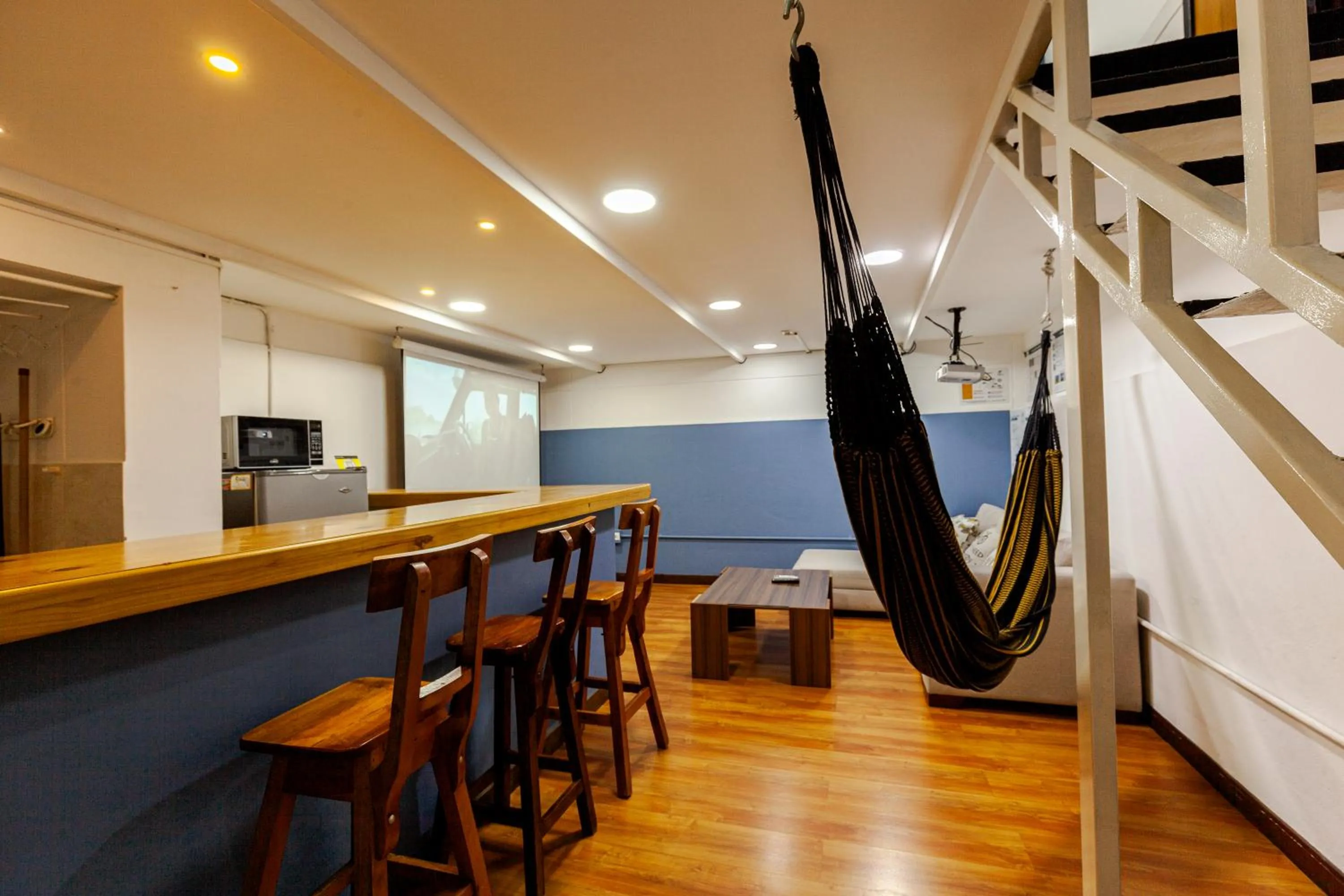 Living room in Poblado Guest House