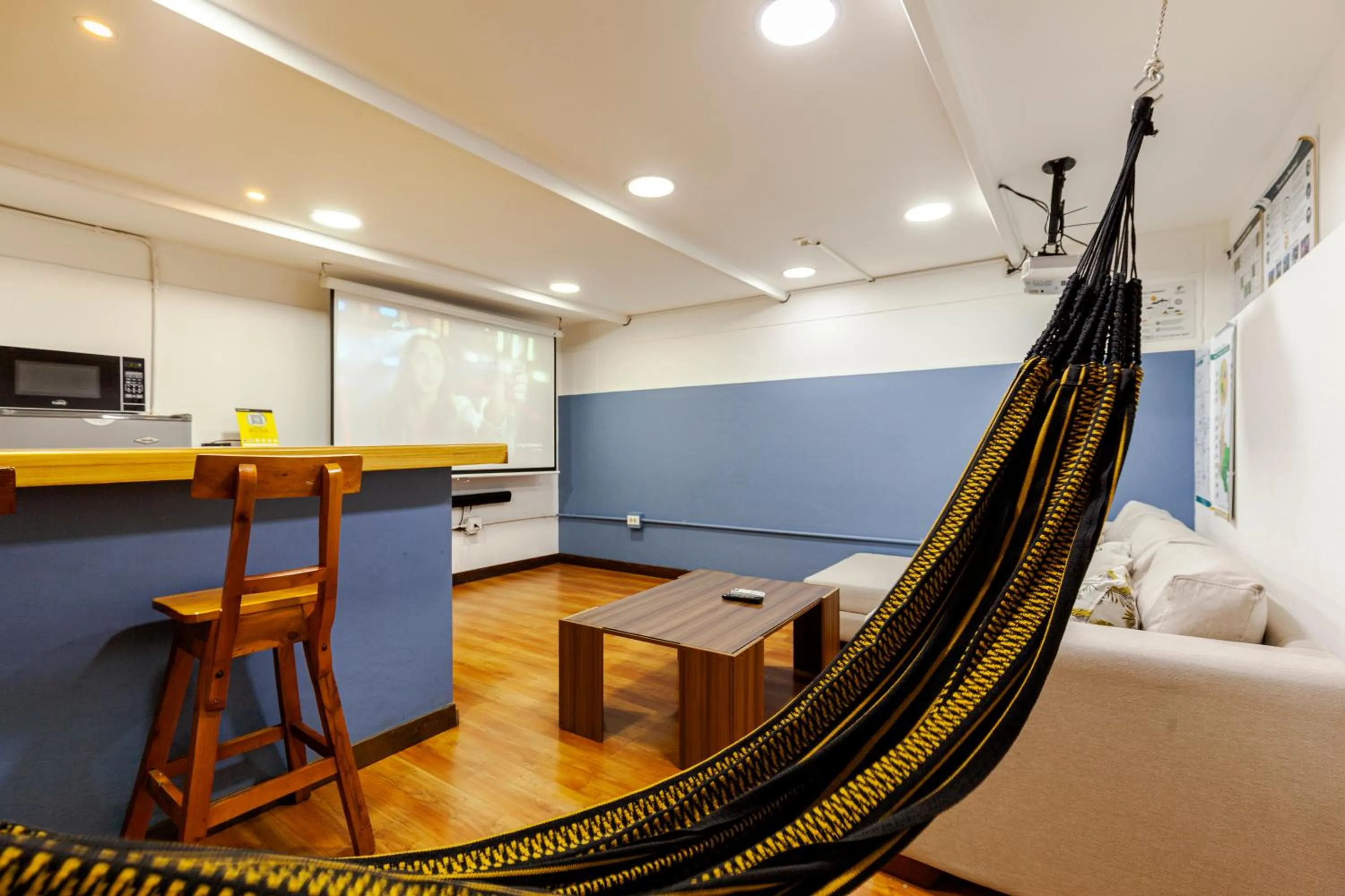 Living room in Poblado Guest House