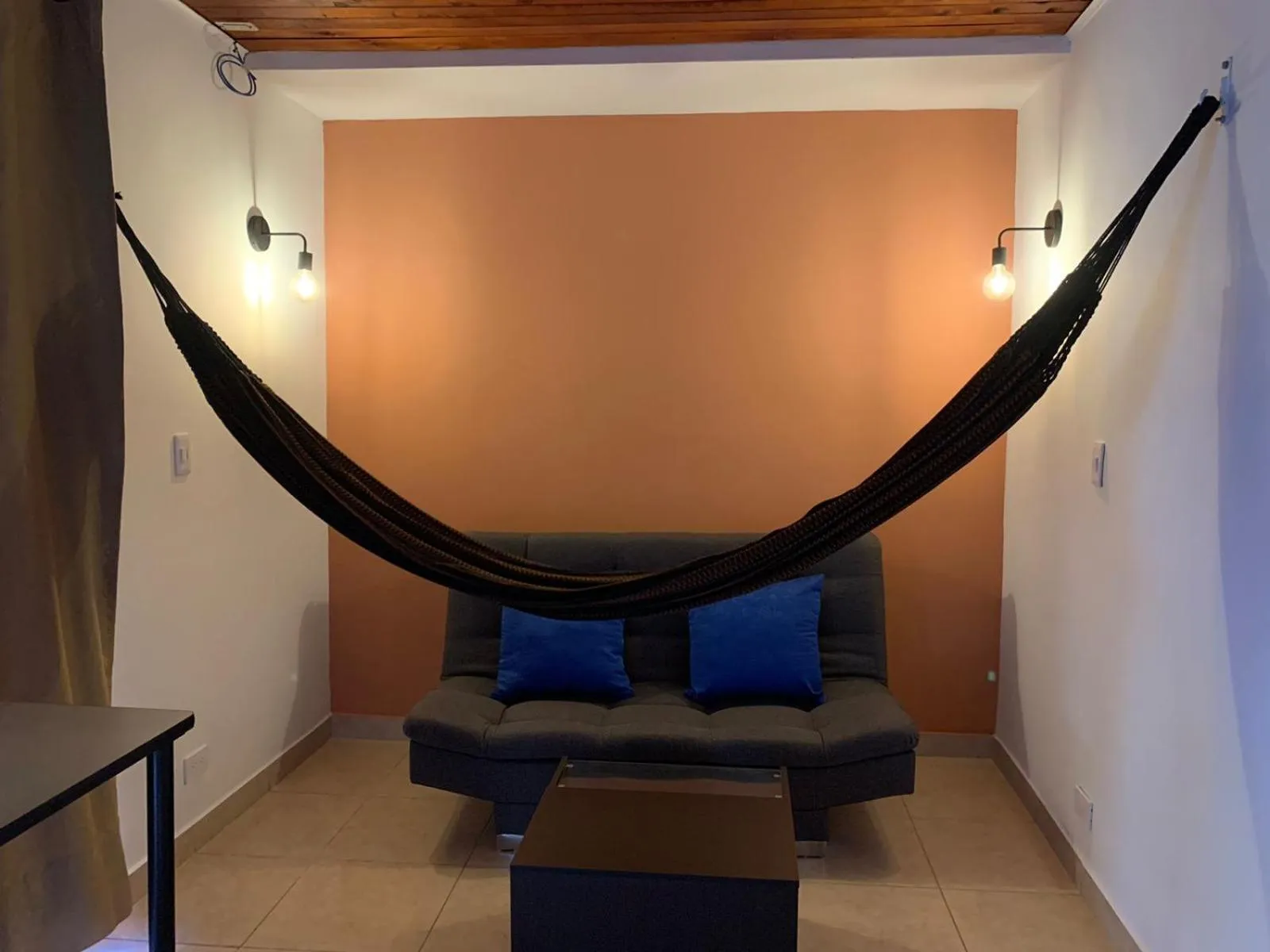 Living room in Poblado Guest House