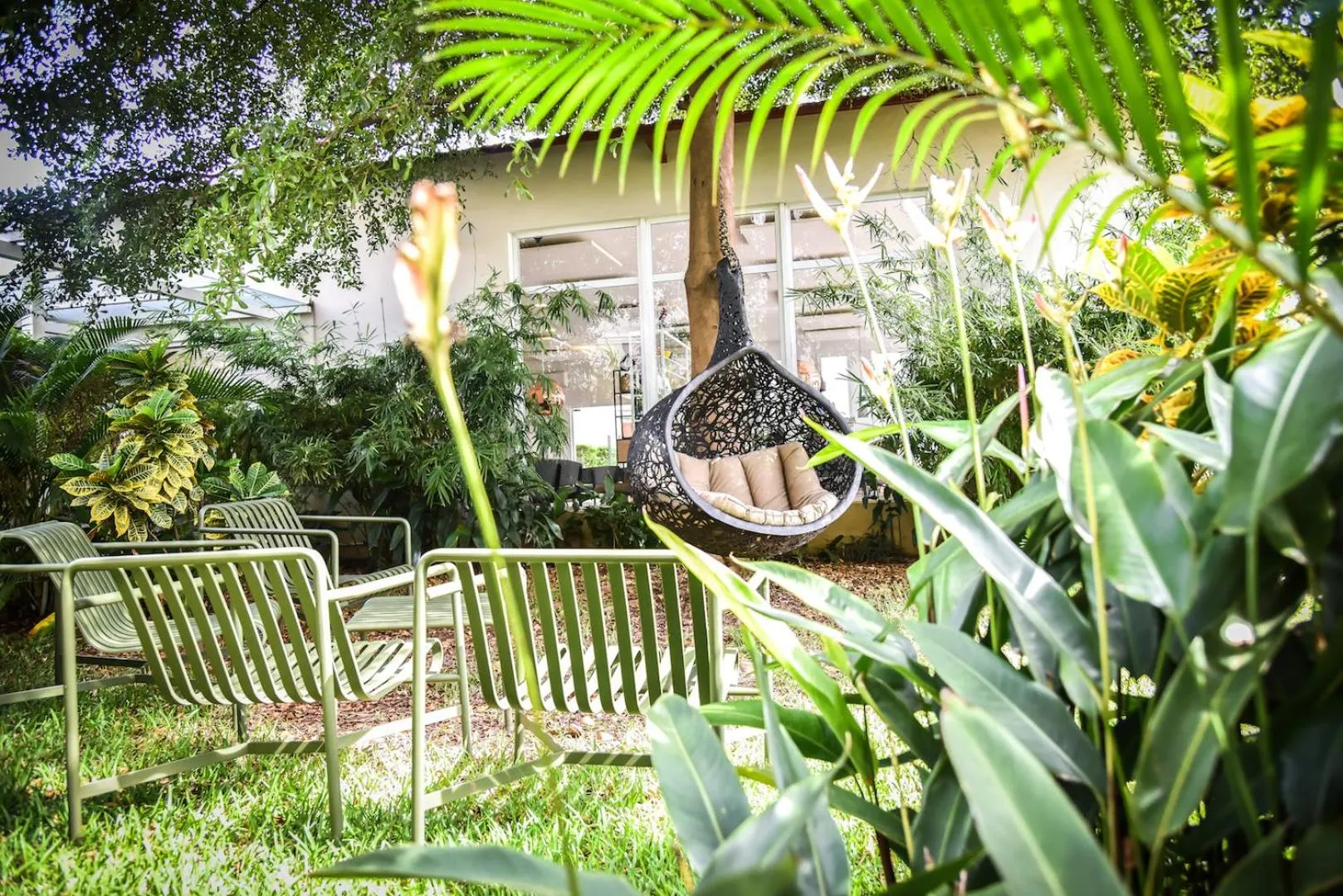 Garden in Nordic Hotel Abuja