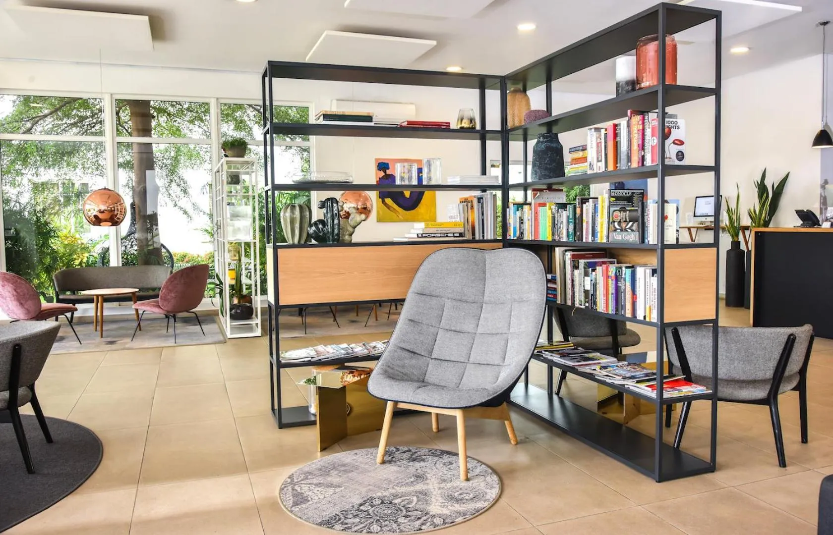 Library in Nordic Hotel Abuja