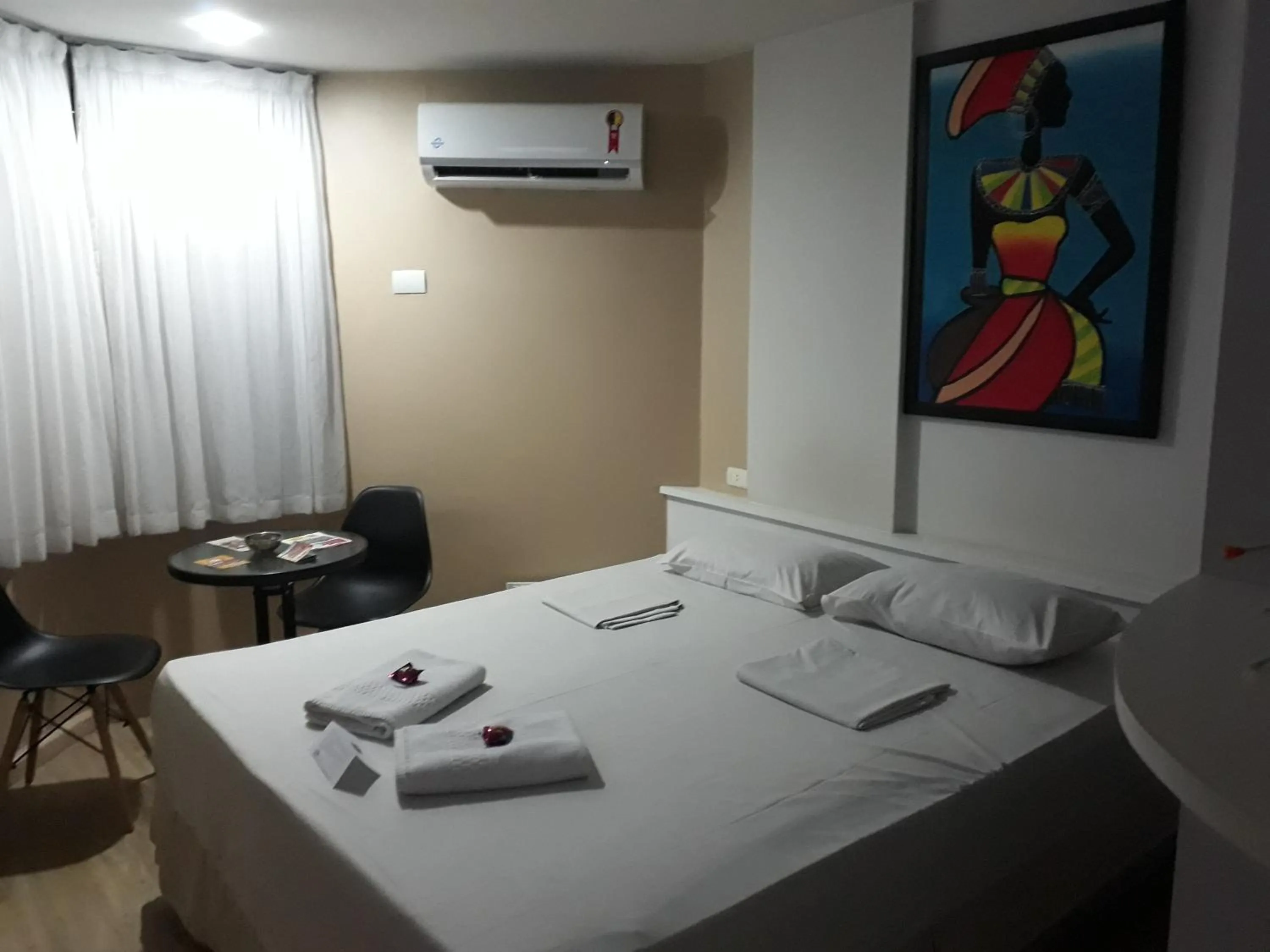 Photo of the whole room, Bed in Hotel Victory Business Flat Beira Mar Tambaú