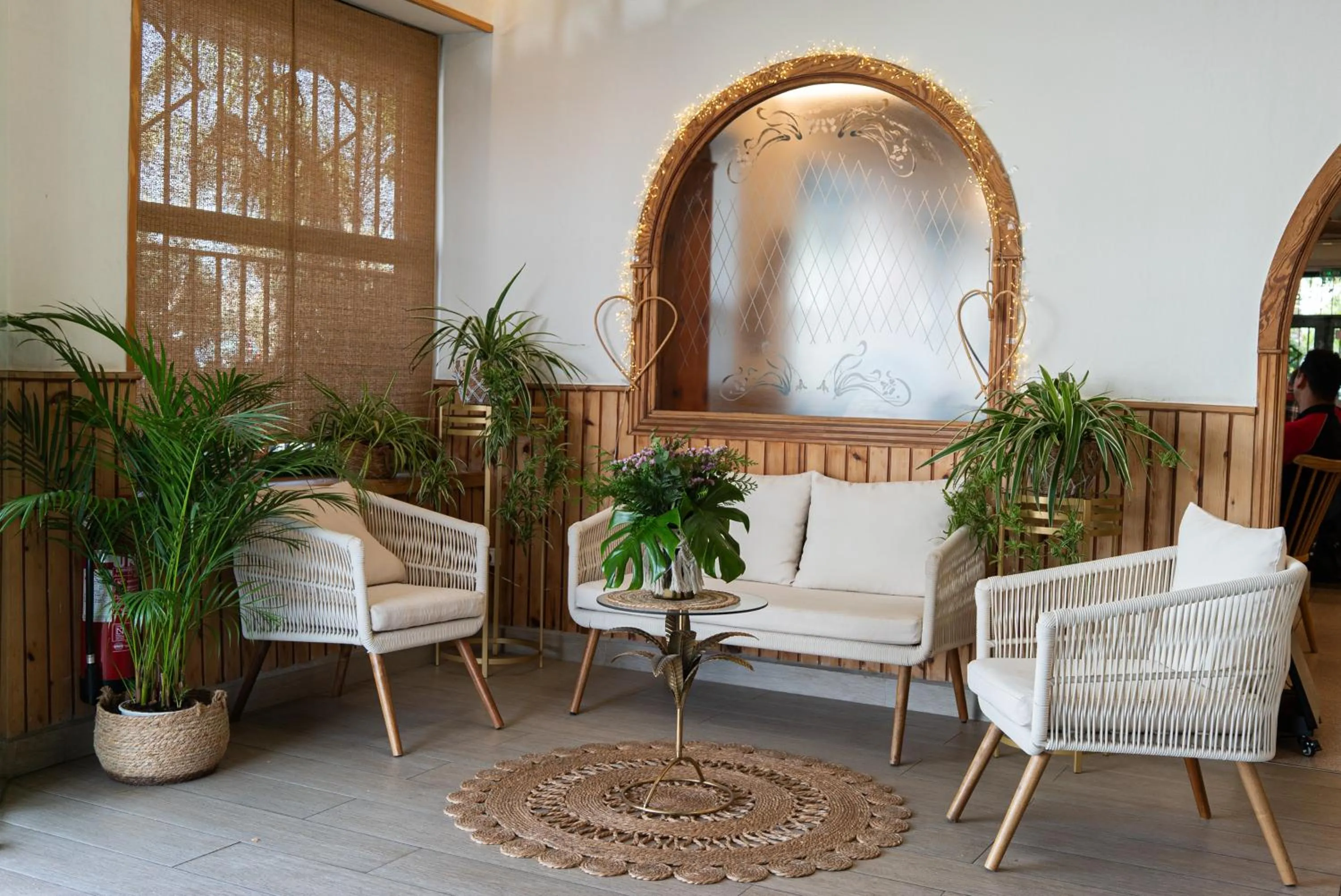 Lobby or reception in Las Palmeras