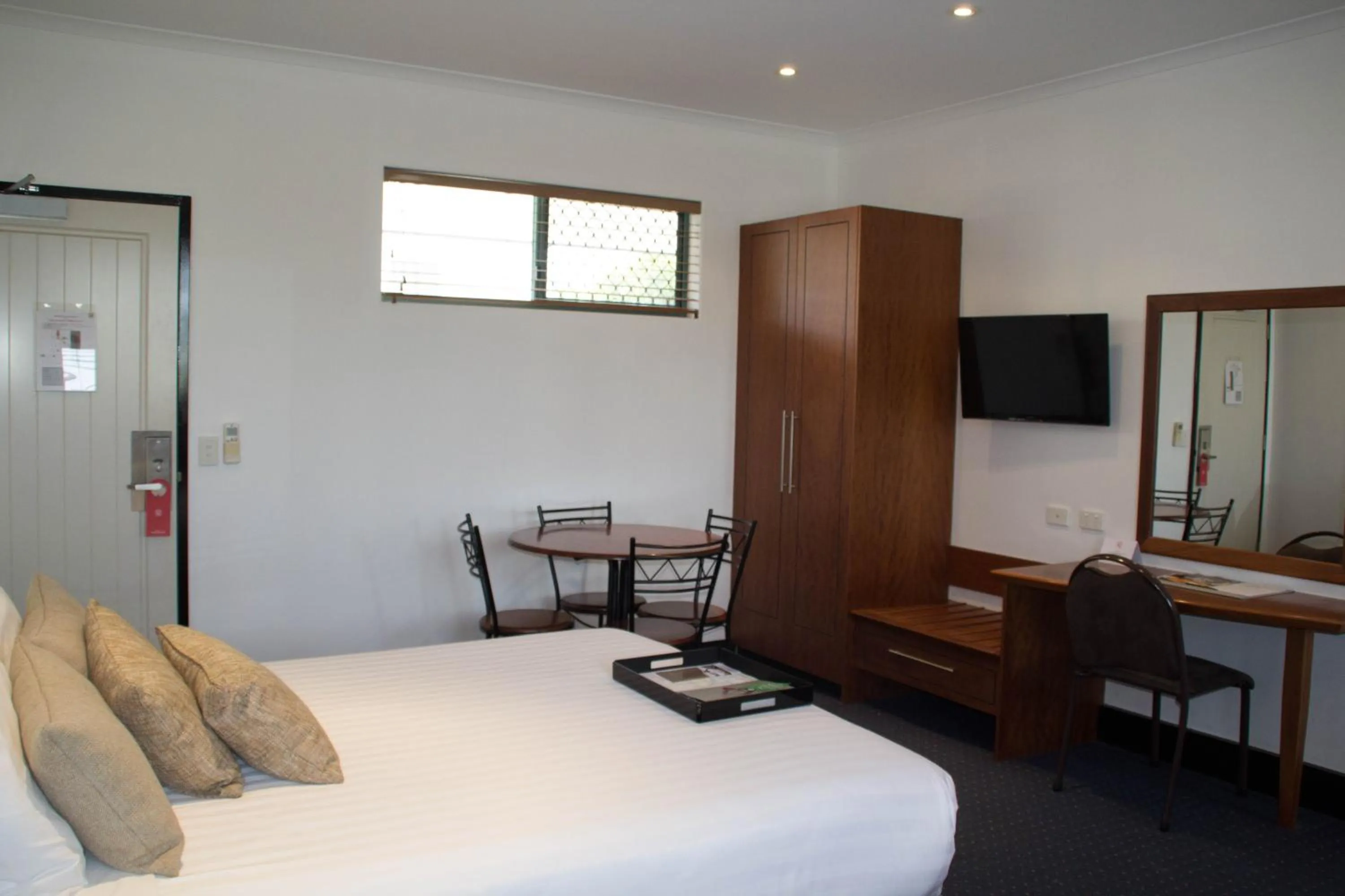 Bed in Gladstone Capricorn Apartments