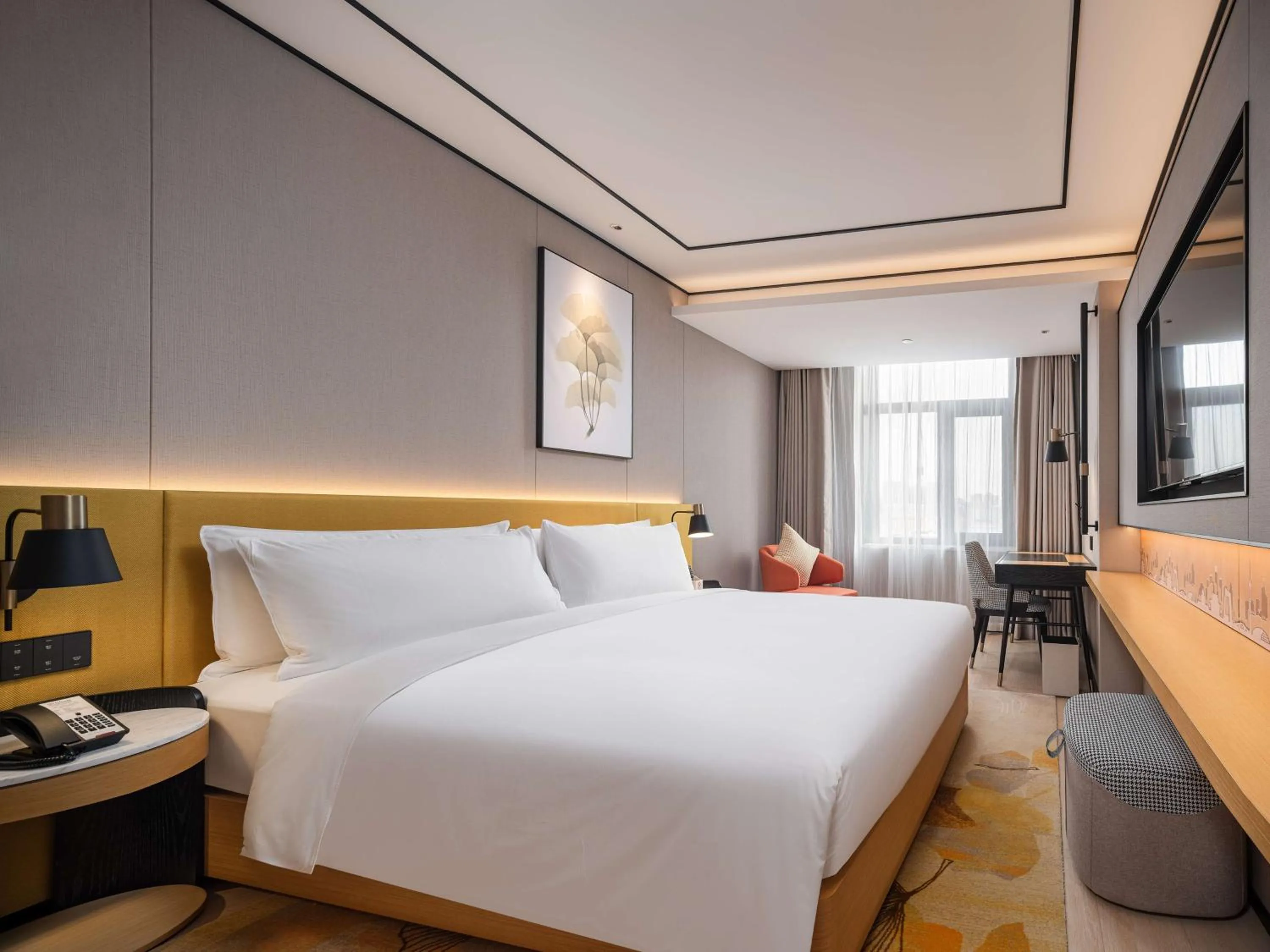 Bed in Hilton Garden Inn Beijing Temple Of Heaven East Gate Station