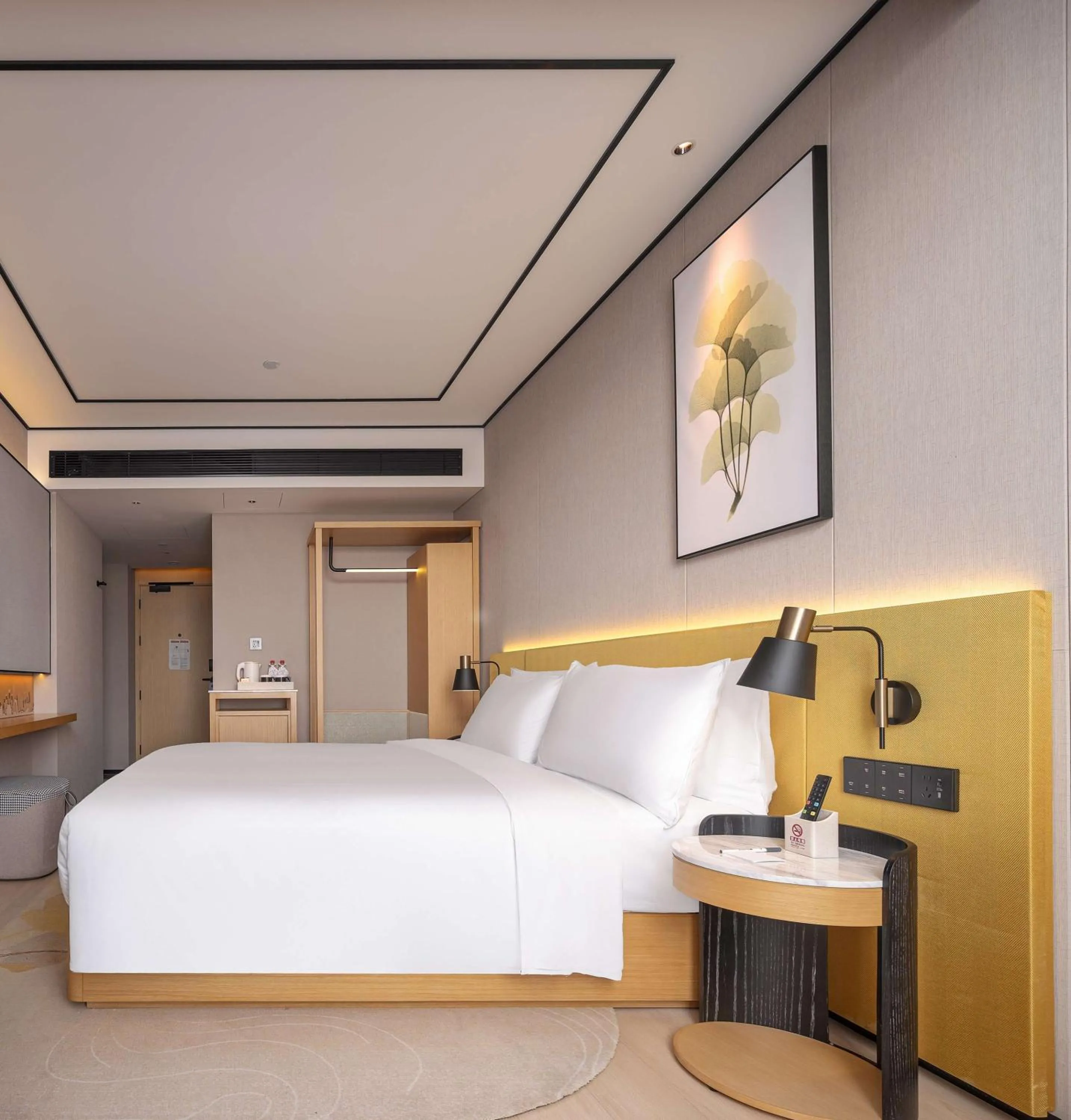 Bed in Hilton Garden Inn Beijing Temple Of Heaven East Gate Station