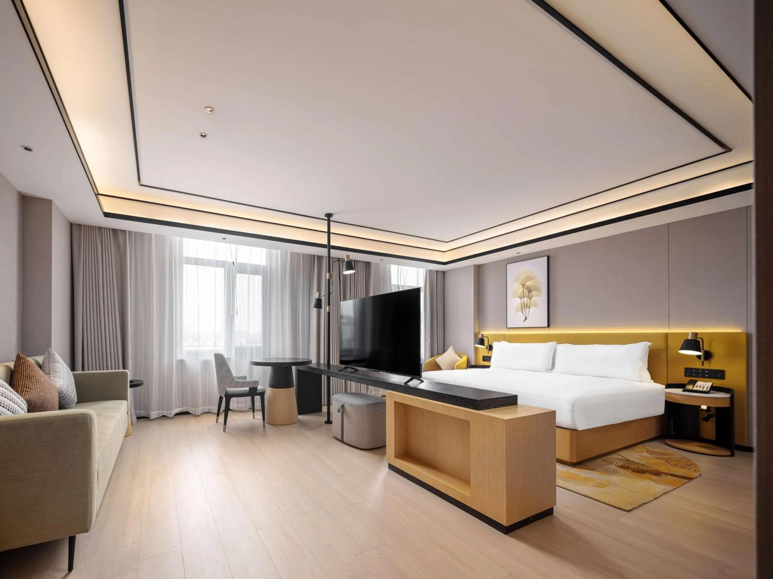 Photo of the whole room, Bed in Hilton Garden Inn Beijing Temple Of Heaven East Gate Station