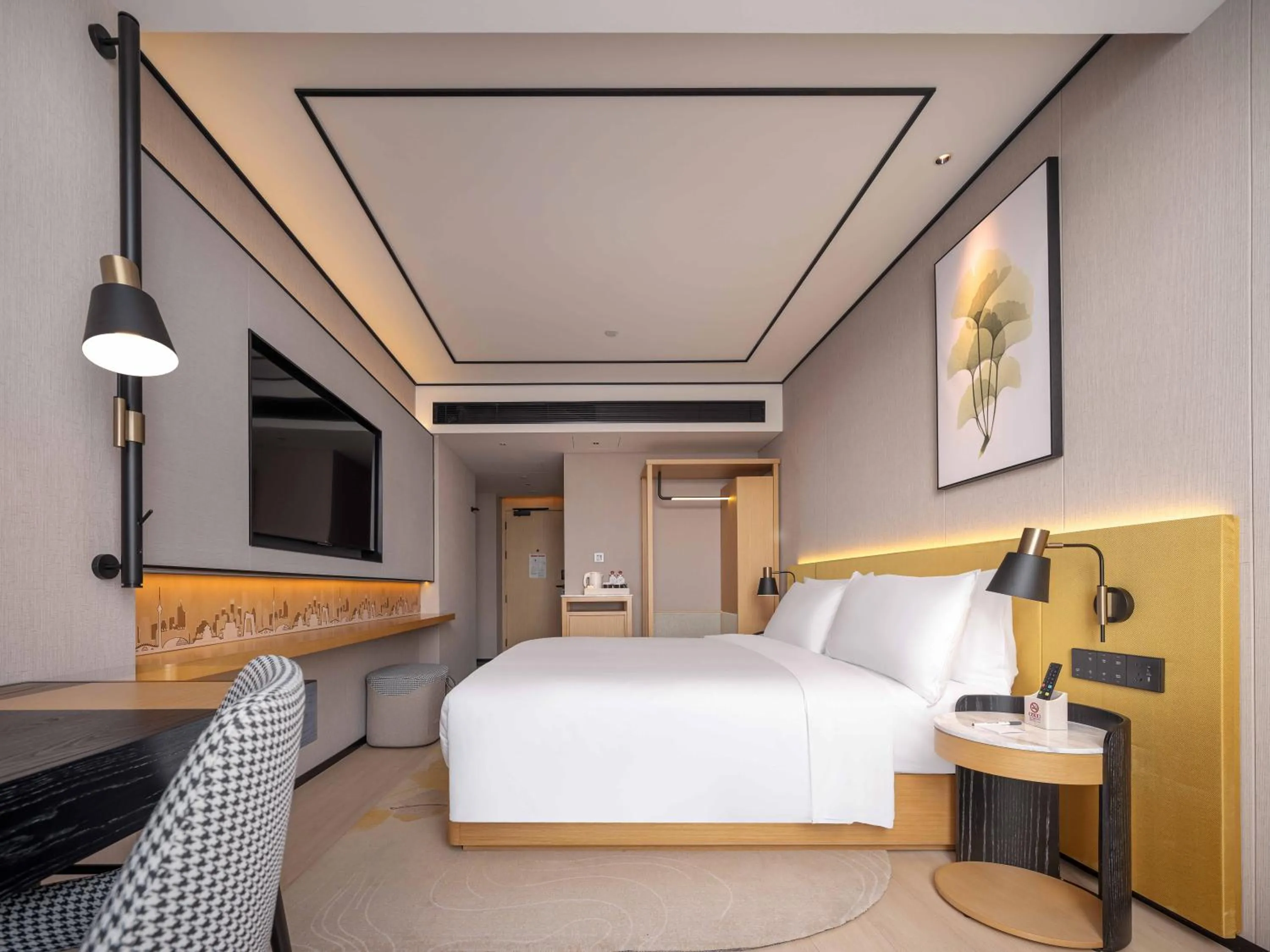 Bed in Hilton Garden Inn Beijing Temple Of Heaven East Gate Station