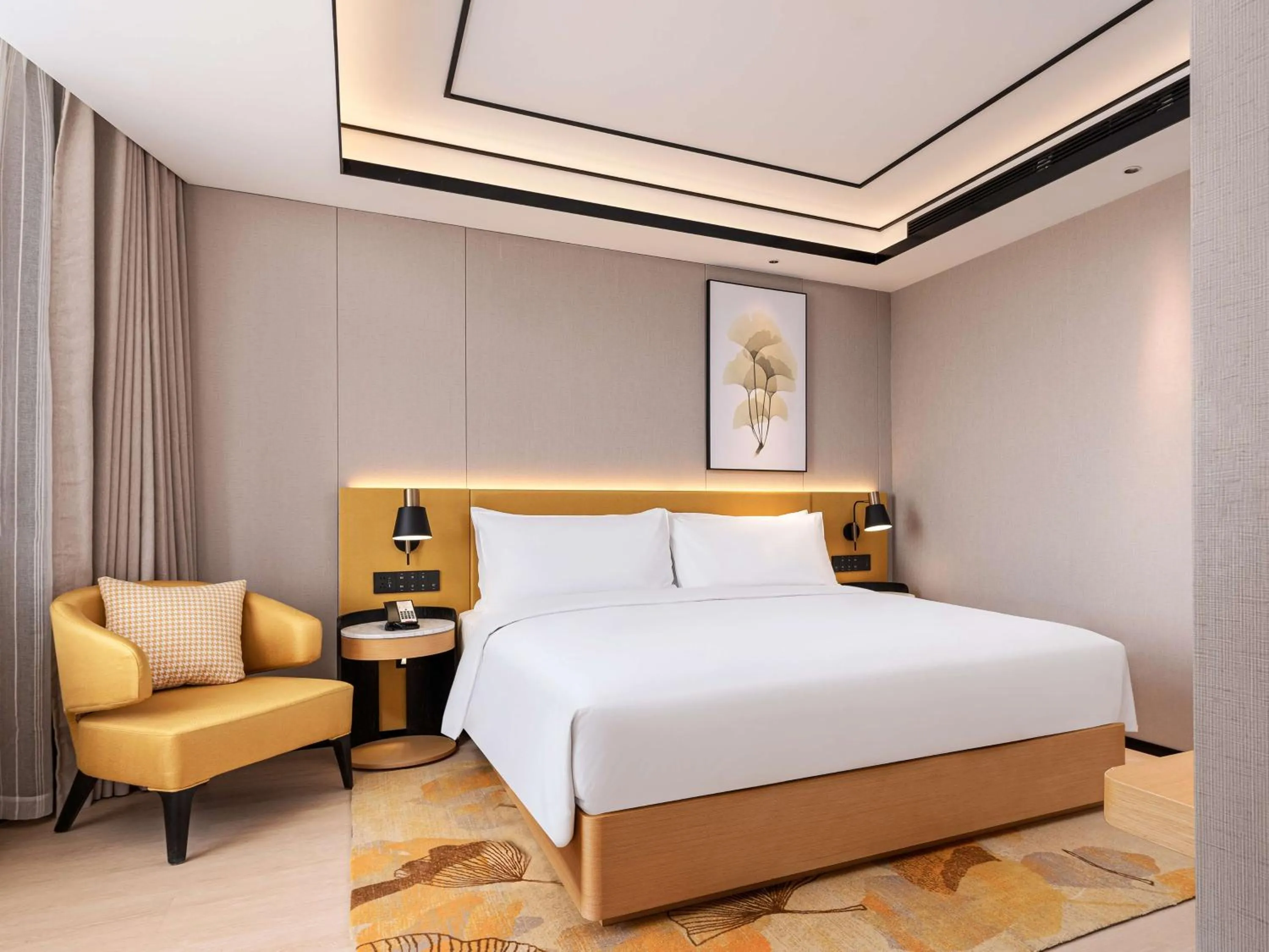 Bed in Hilton Garden Inn Beijing Temple Of Heaven East Gate Station