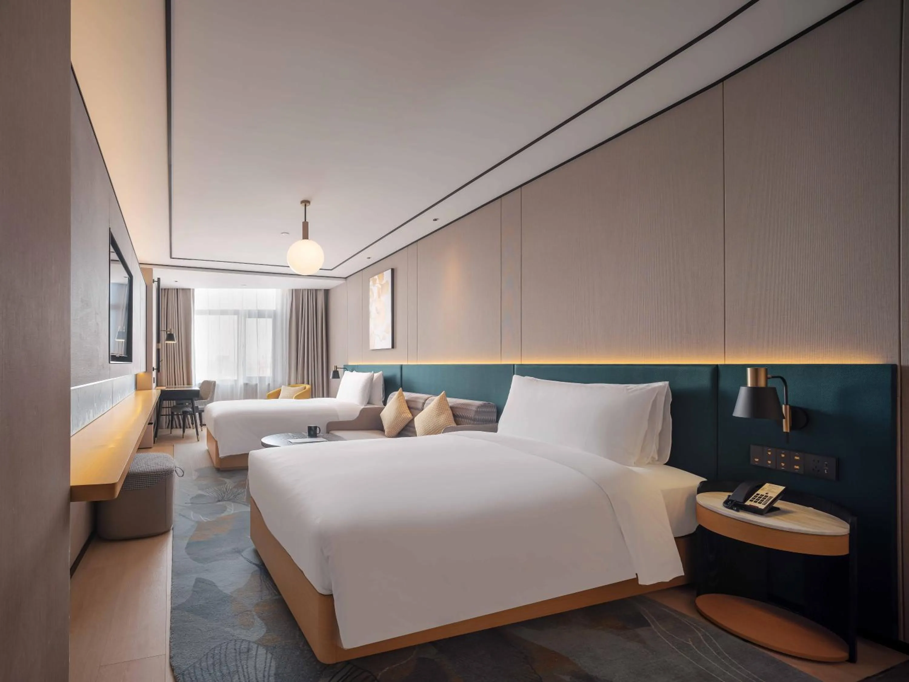 Bed in Hilton Garden Inn Beijing Temple Of Heaven East Gate Station