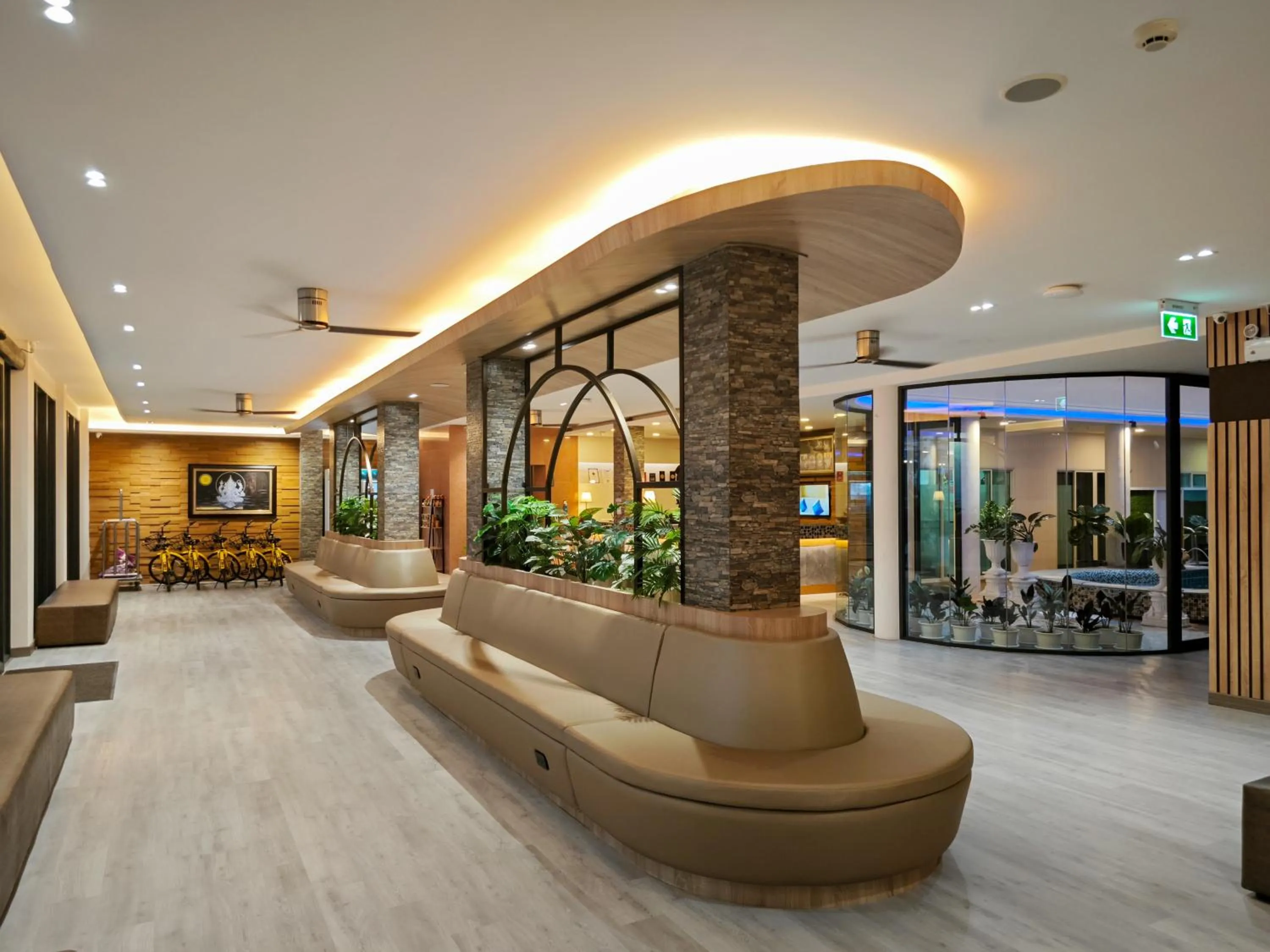 Lobby or reception in Hi Chiangrai Hotel