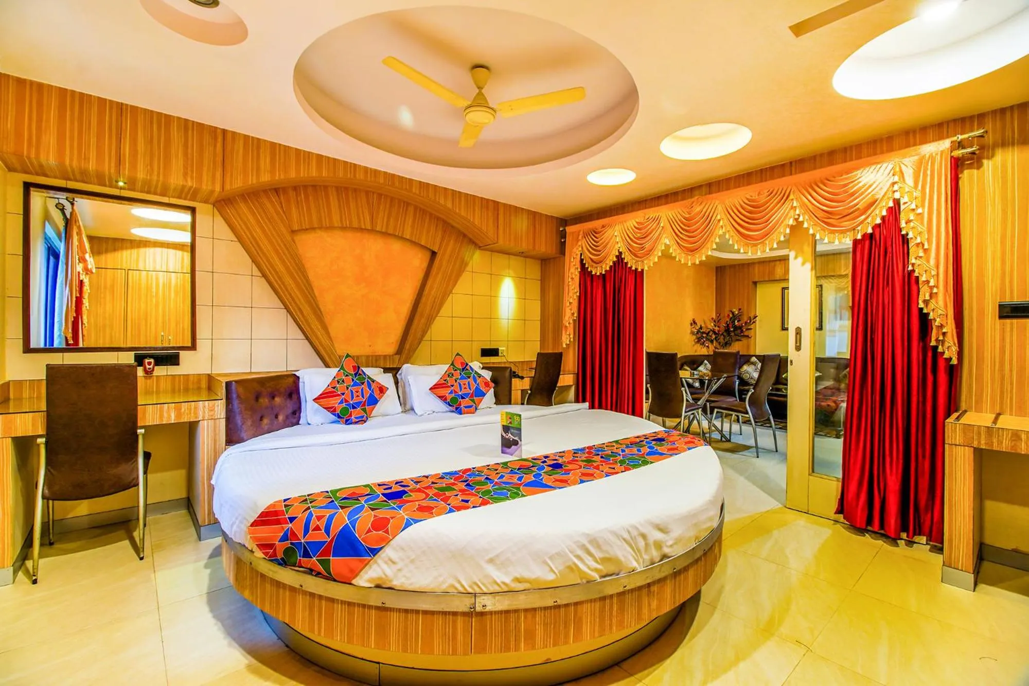 Bedroom, Bed in FabHotel Palash Residency Ranchi Railway Station