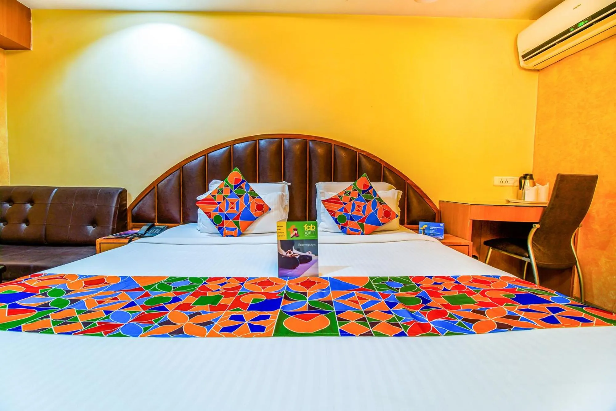 Bedroom, Bed in FabHotel Palash Residency Ranchi Railway Station