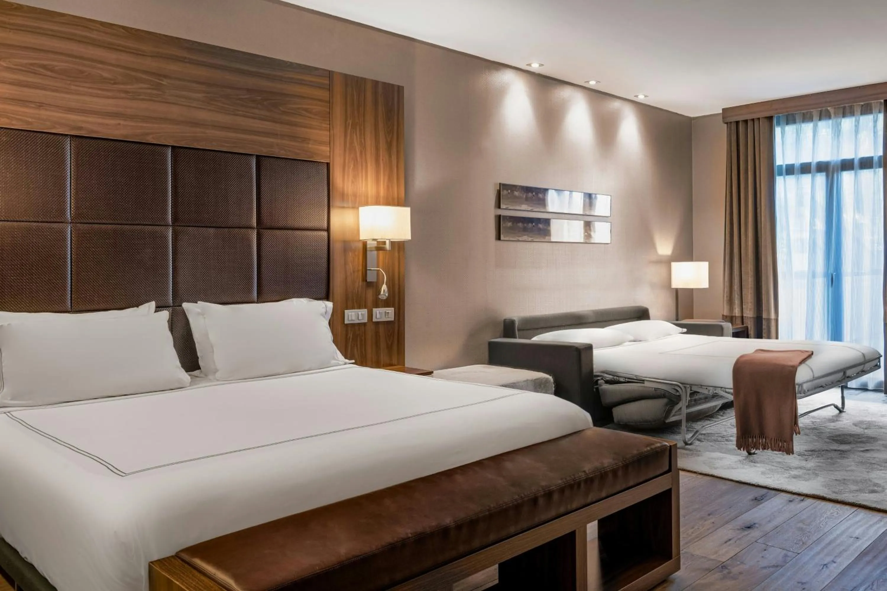 Photo of the whole room, Bed in Hotel AC Baqueira Ski Resort, Autograph Collection