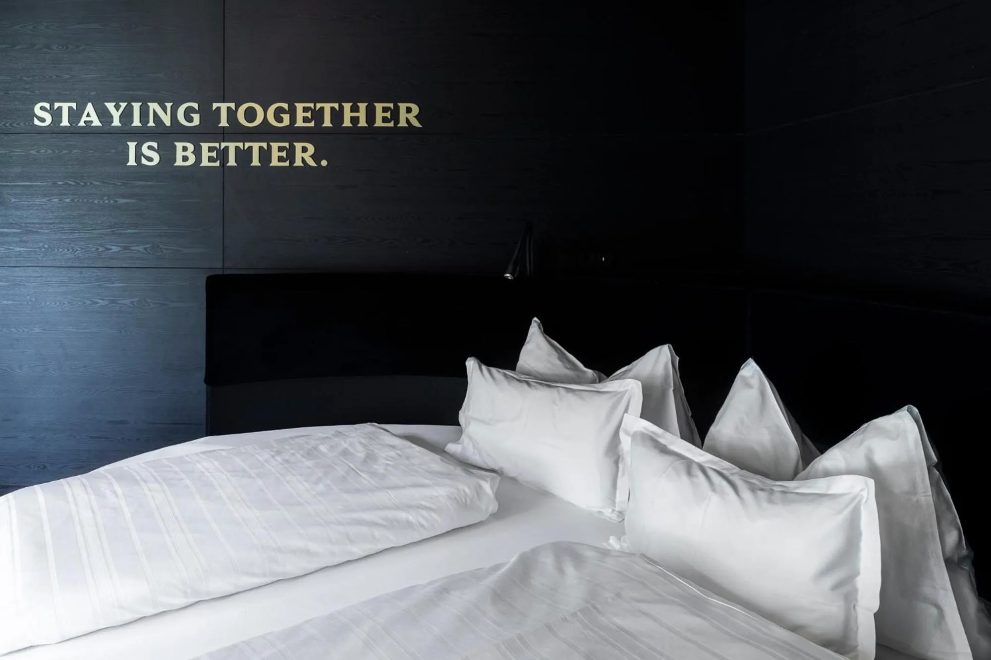 Bed in Prinz Rudolf Smart Hotel