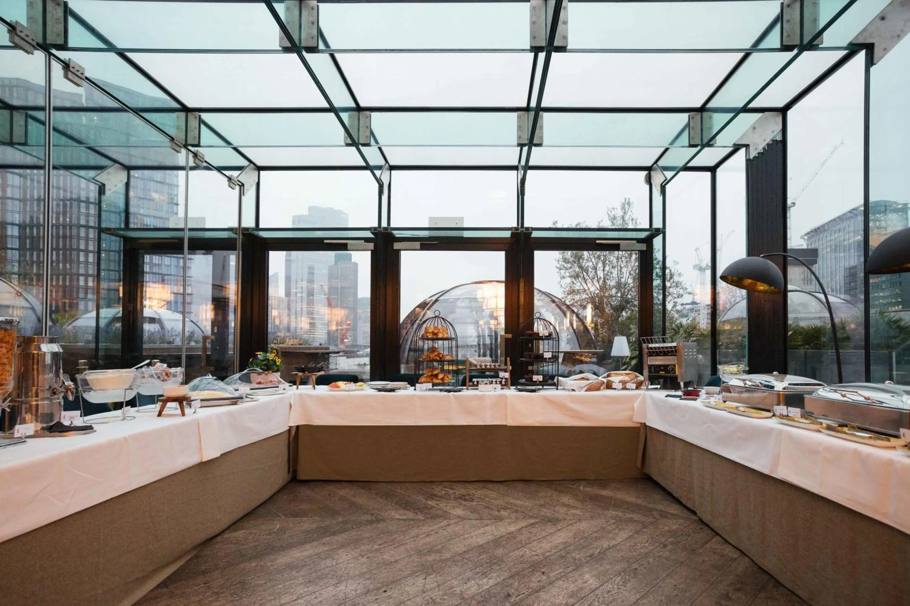 Breakfast in Montcalm Royal London House, London City