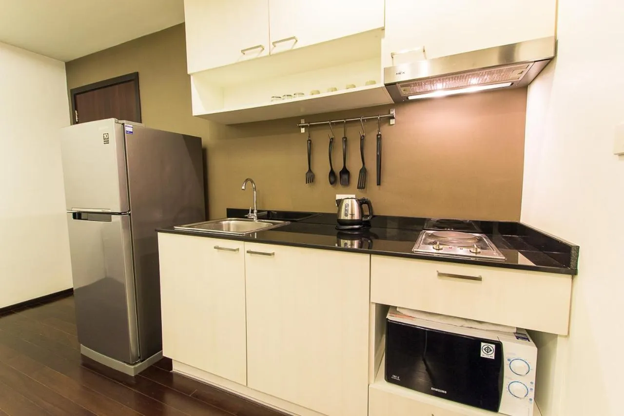 Kitchen or kitchenette in The Title Comfort Condotel