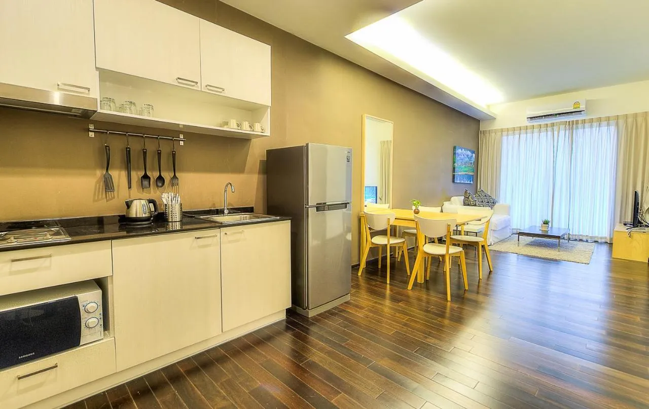 Dining area in The Title Comfort Condotel