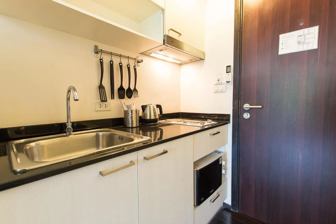 Kitchen or kitchenette in The Title Comfort Condotel