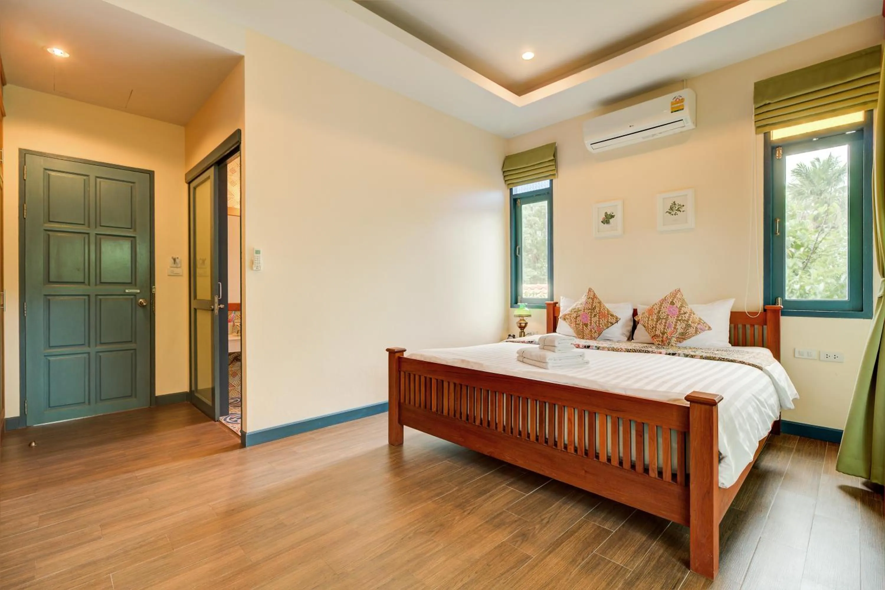 Bedroom, Bed in Baan Patcharintorn Samui