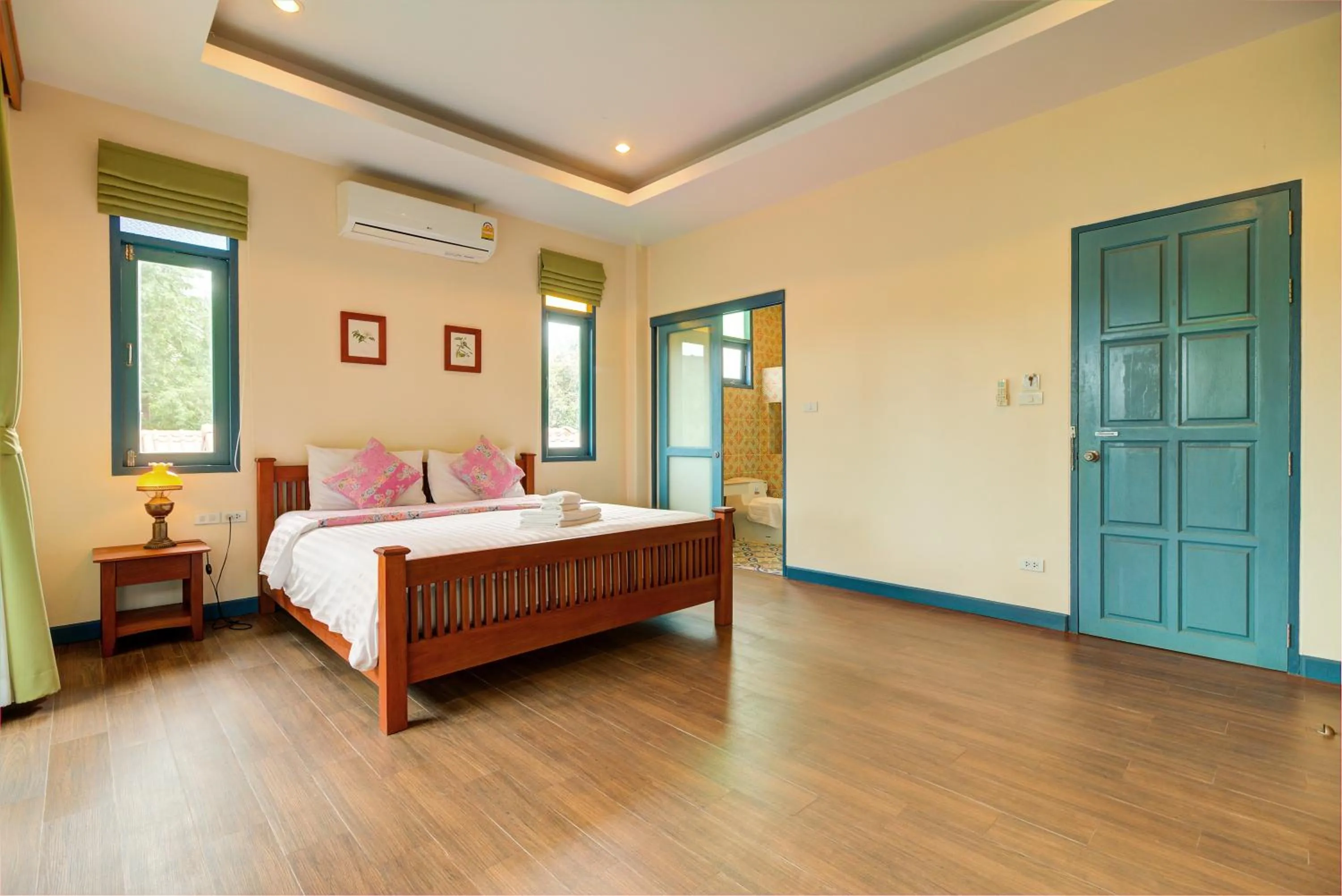 Bedroom, Bed in Baan Patcharintorn Samui