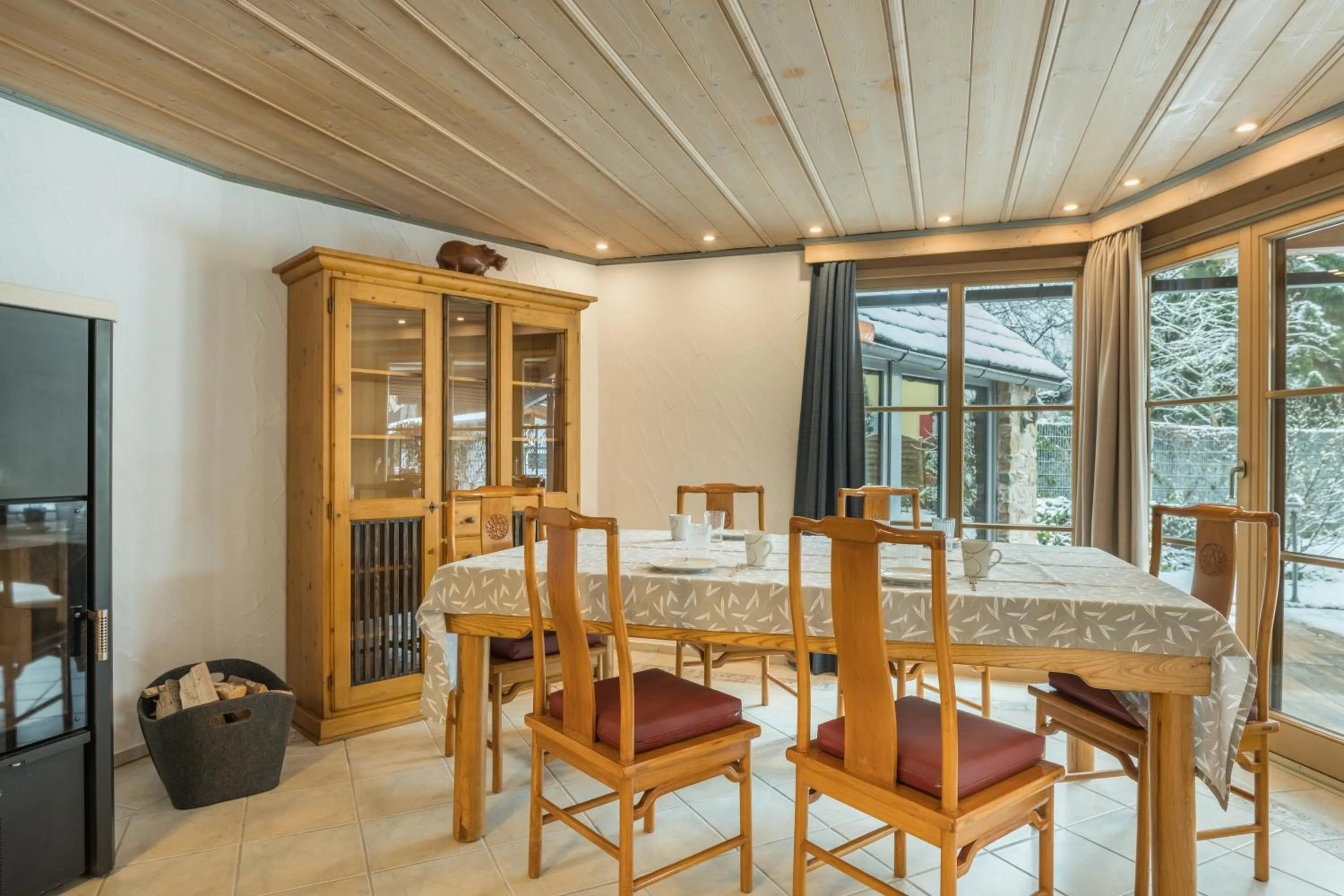 fireplace in Ferienhotel Sonnenheim