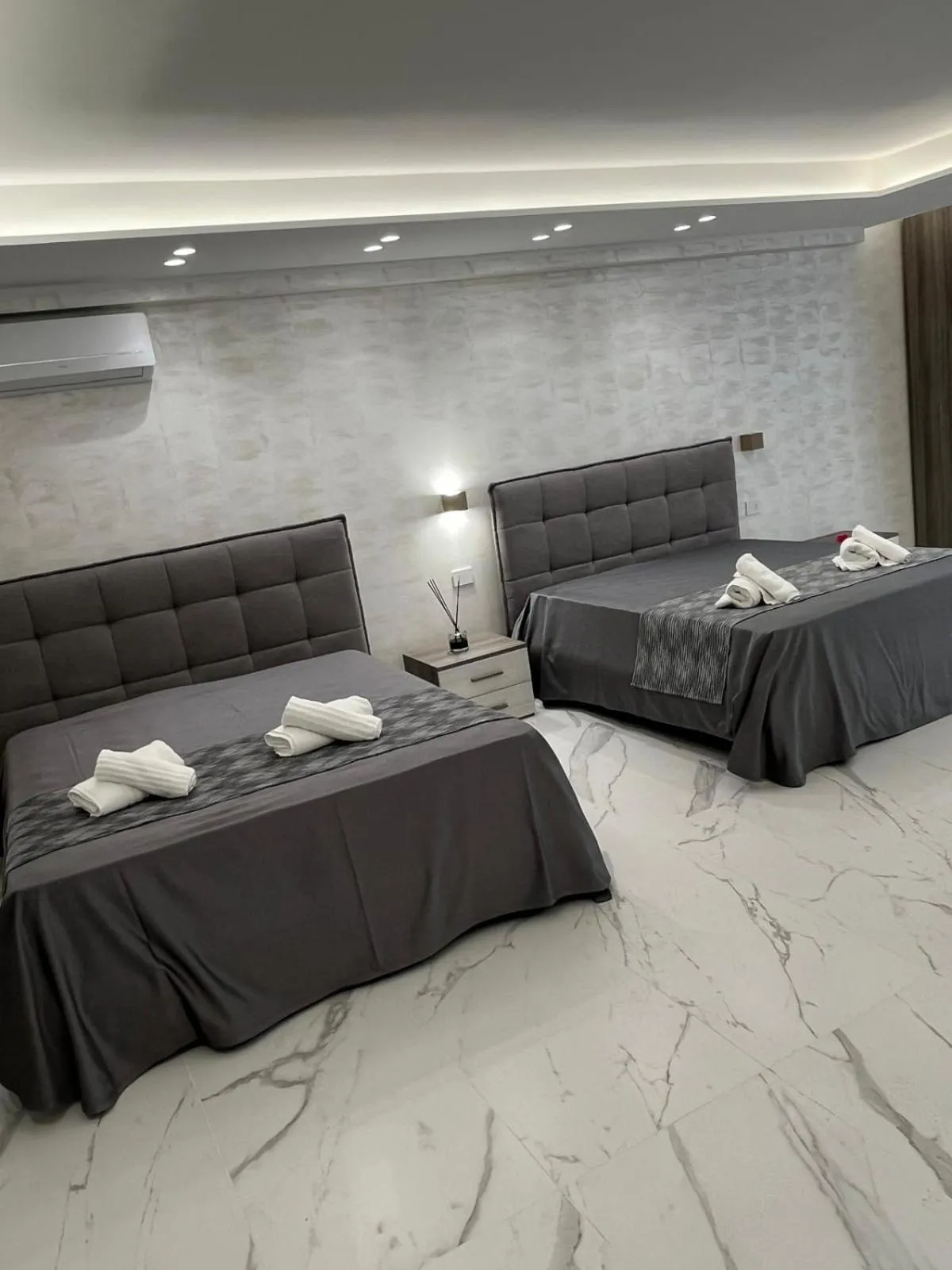 Bed in Hotel Paladini