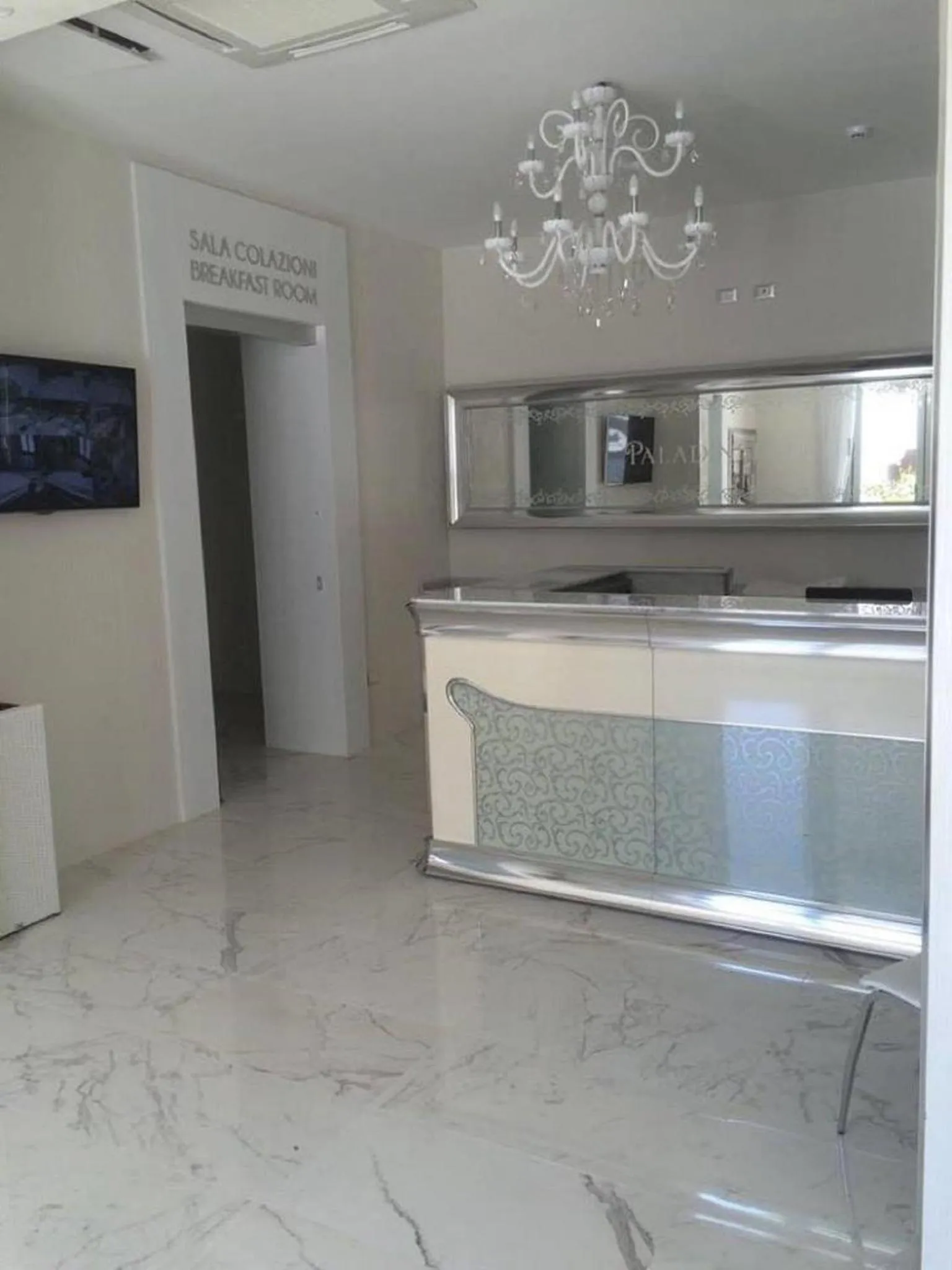 Lobby or reception in Hotel Paladini